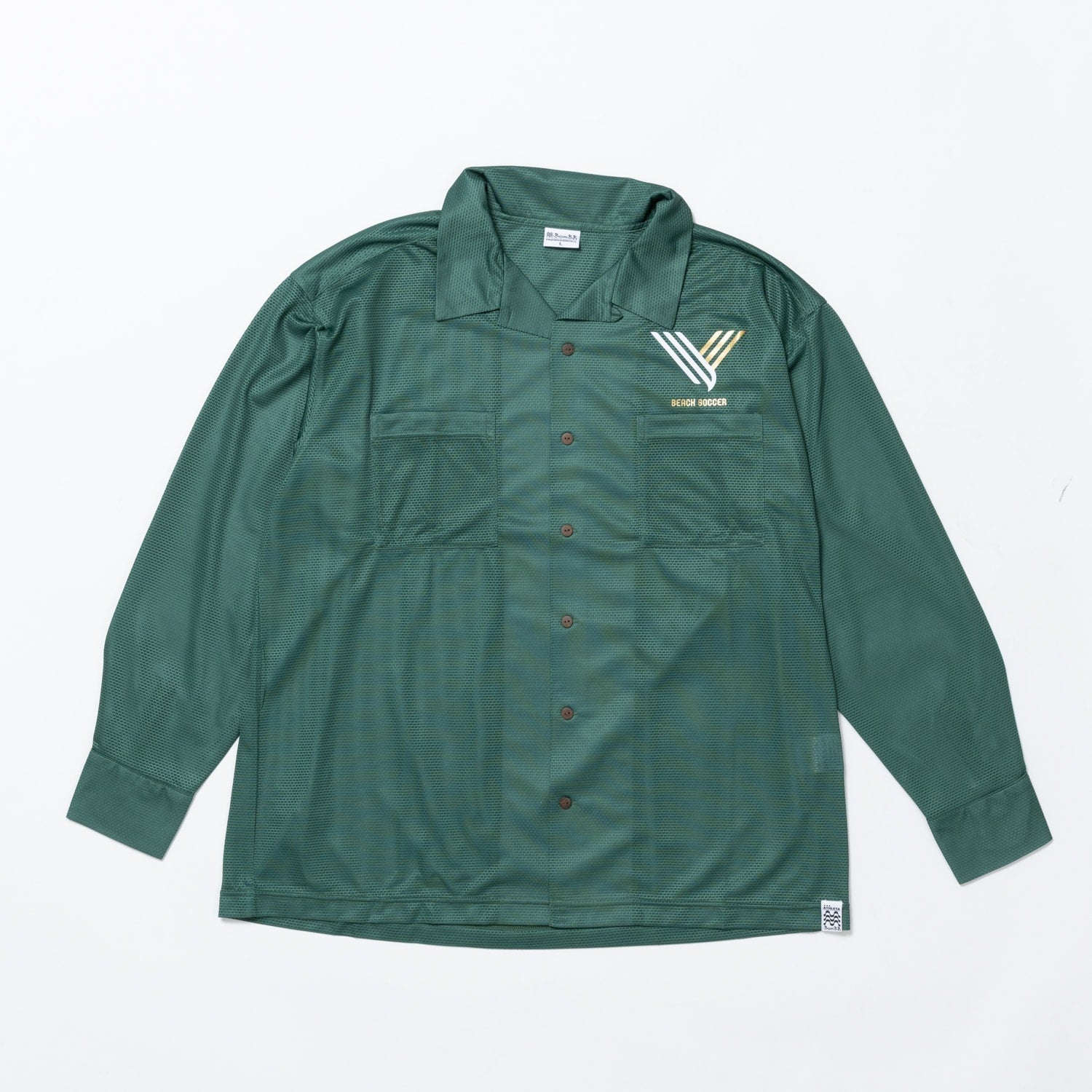MESH OPEN COLLER SHIRT 26s (TOKYO VERDY BS)
