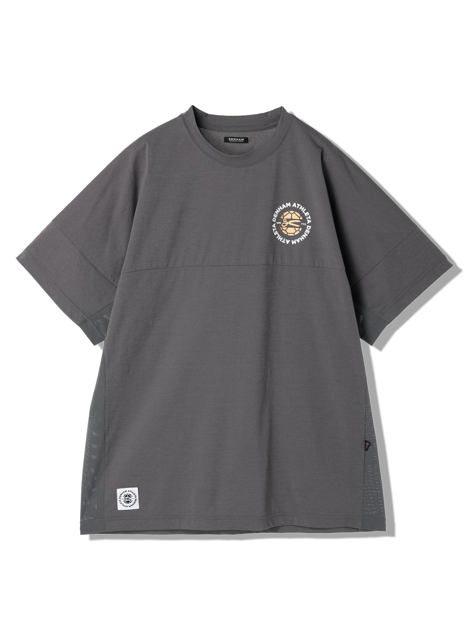 DENHAM X ATHLETA TEE V4 + MESH BAG