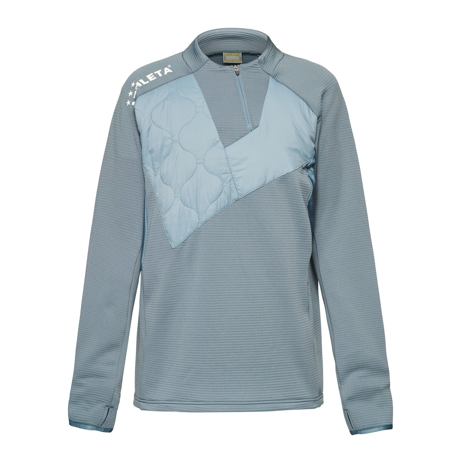 グリッド起毛パディングTRシャツ