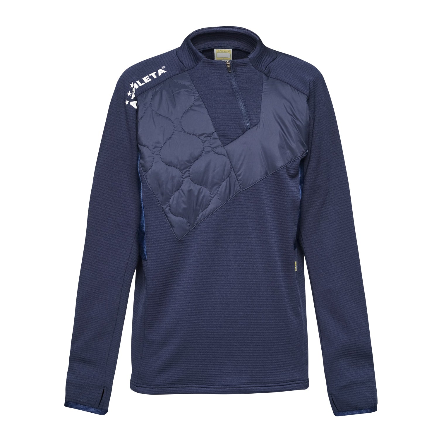 グリッド起毛パディングTRシャツ