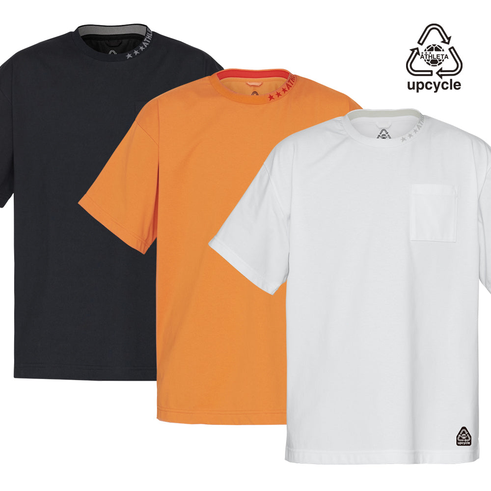 ポケ付きワイドTシャツ