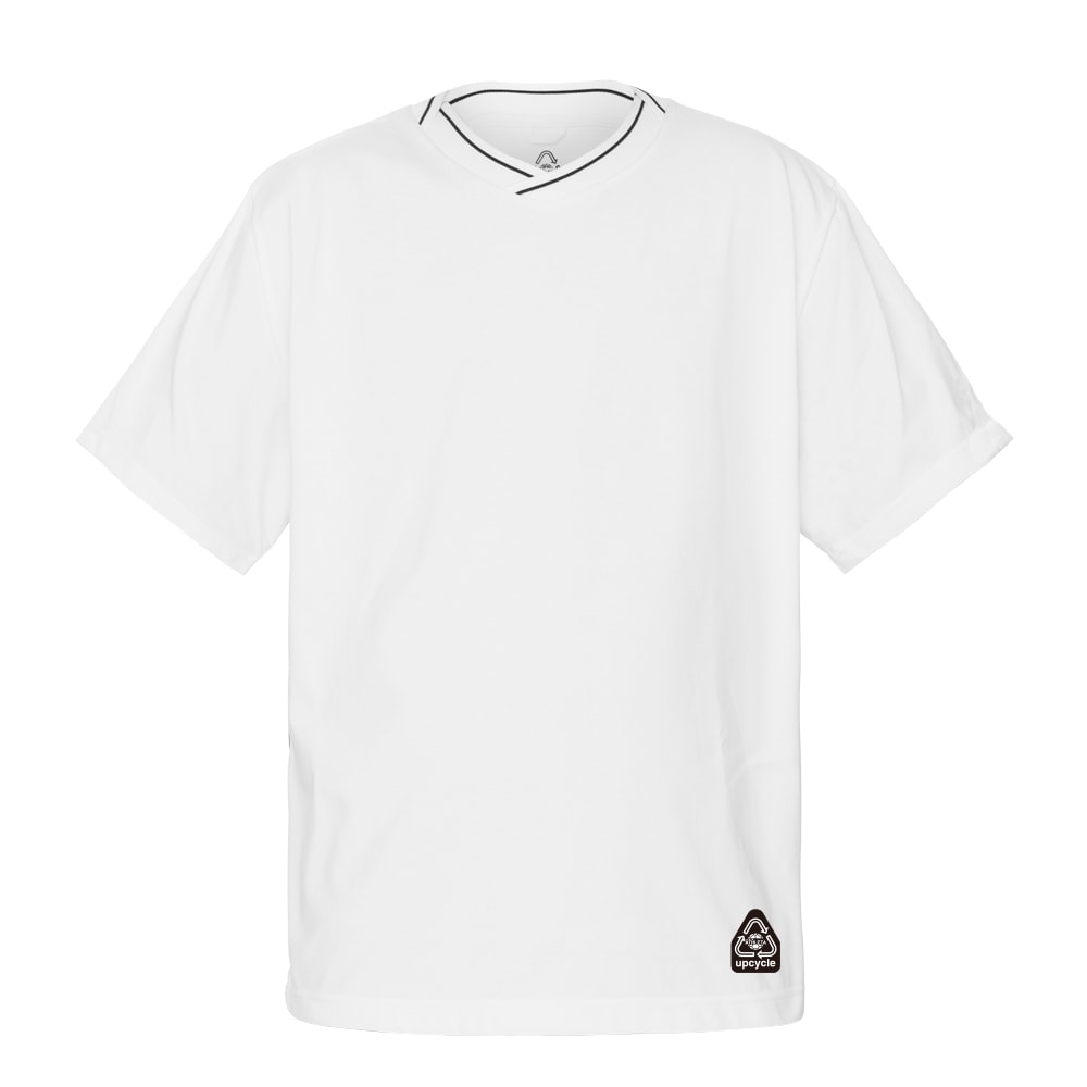 ラインリブTシャツ