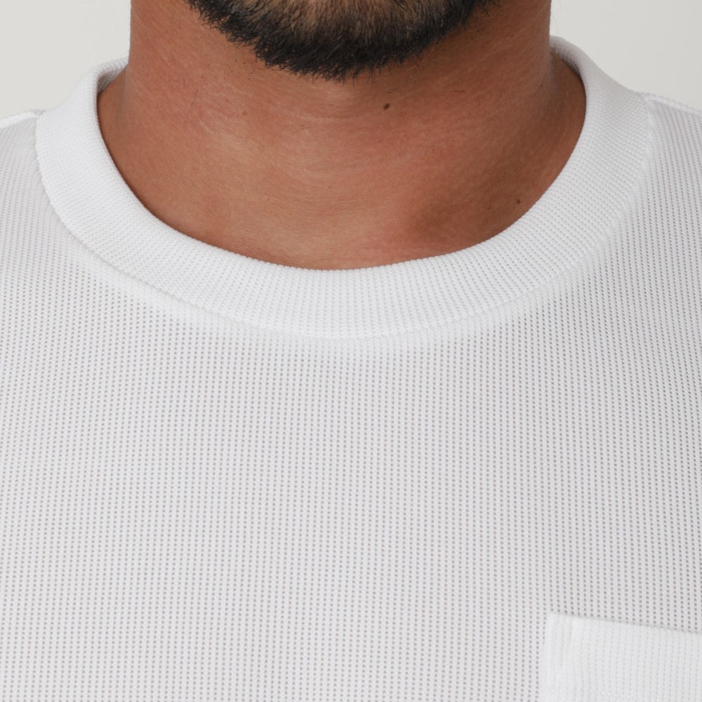 ポケ付きワイドTシャツ