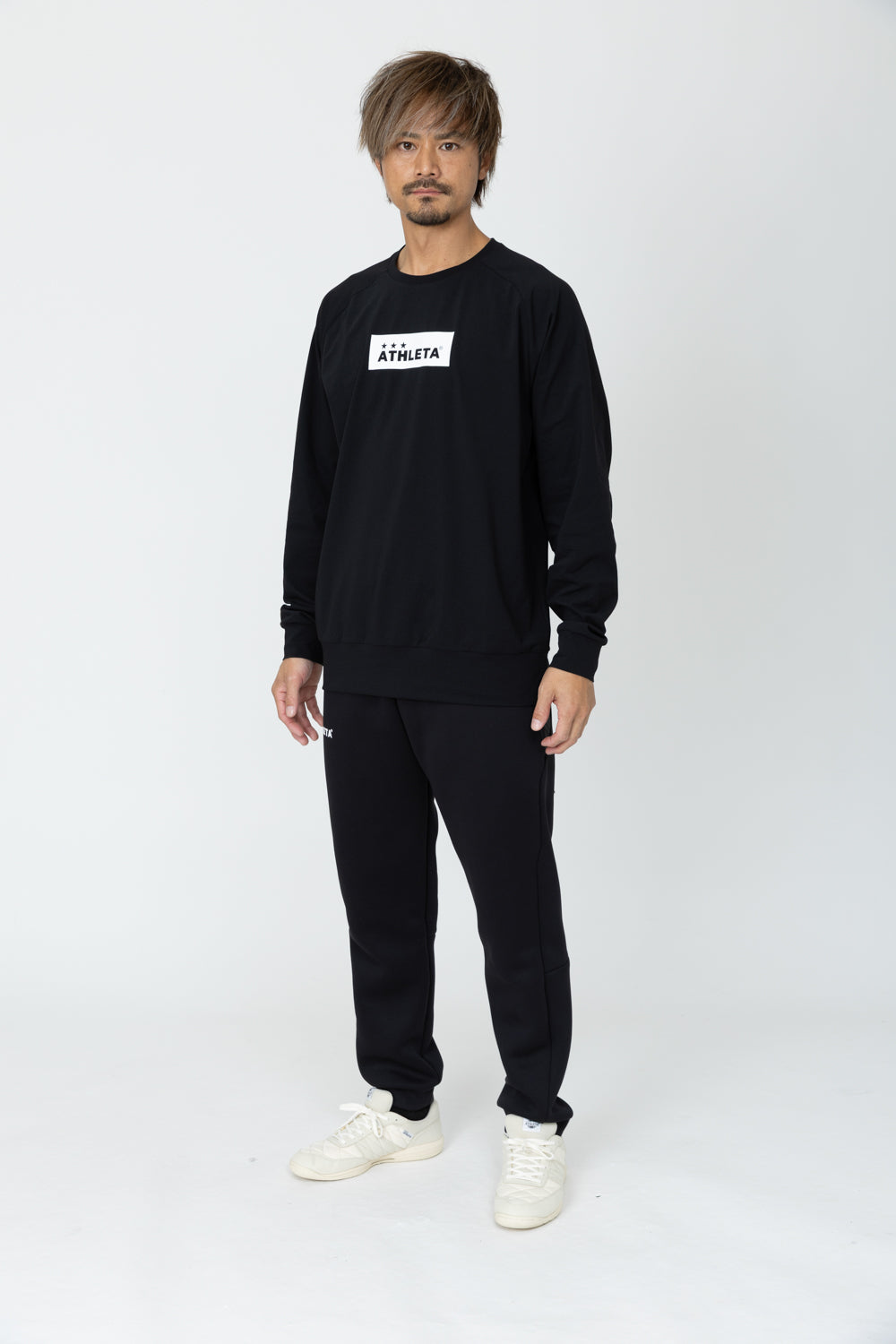 BOXロゴクルーシャツ 26f