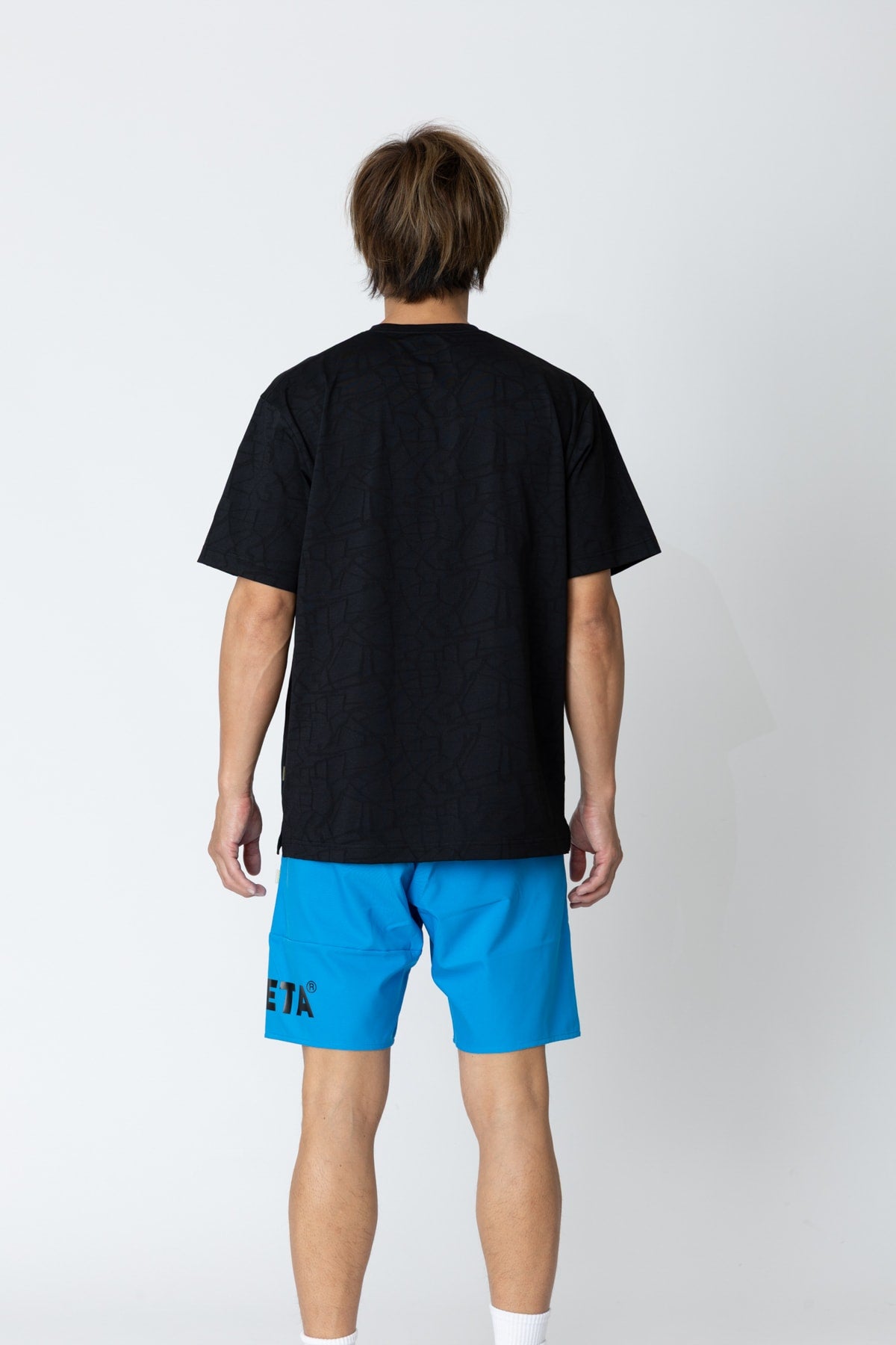 ジャガードメッシュプラTシャツ 26s