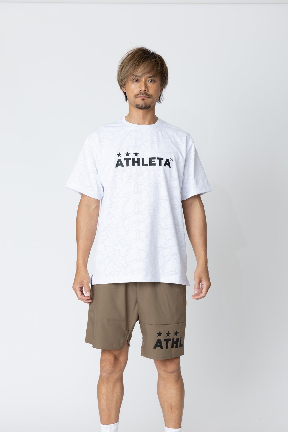 ジャガードメッシュプラTシャツ 26s