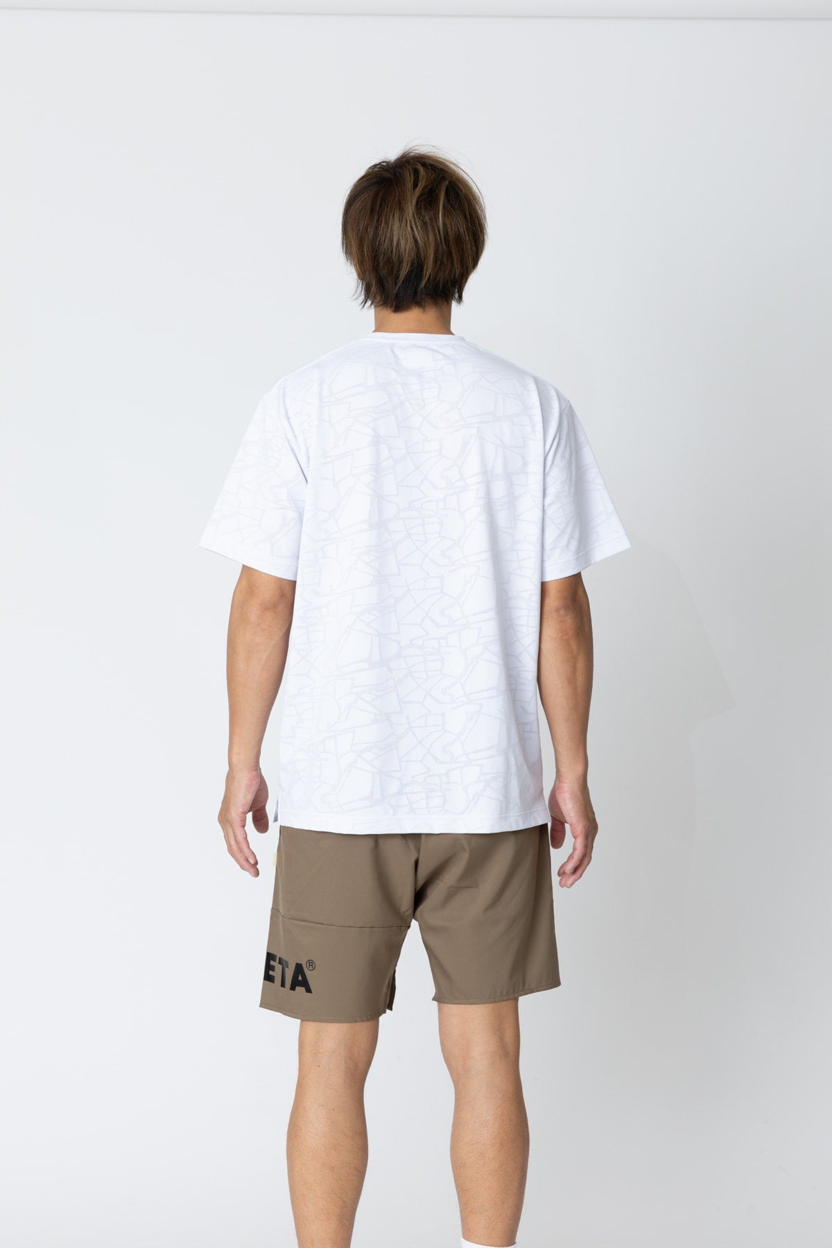 ジャガードメッシュプラTシャツ 26s