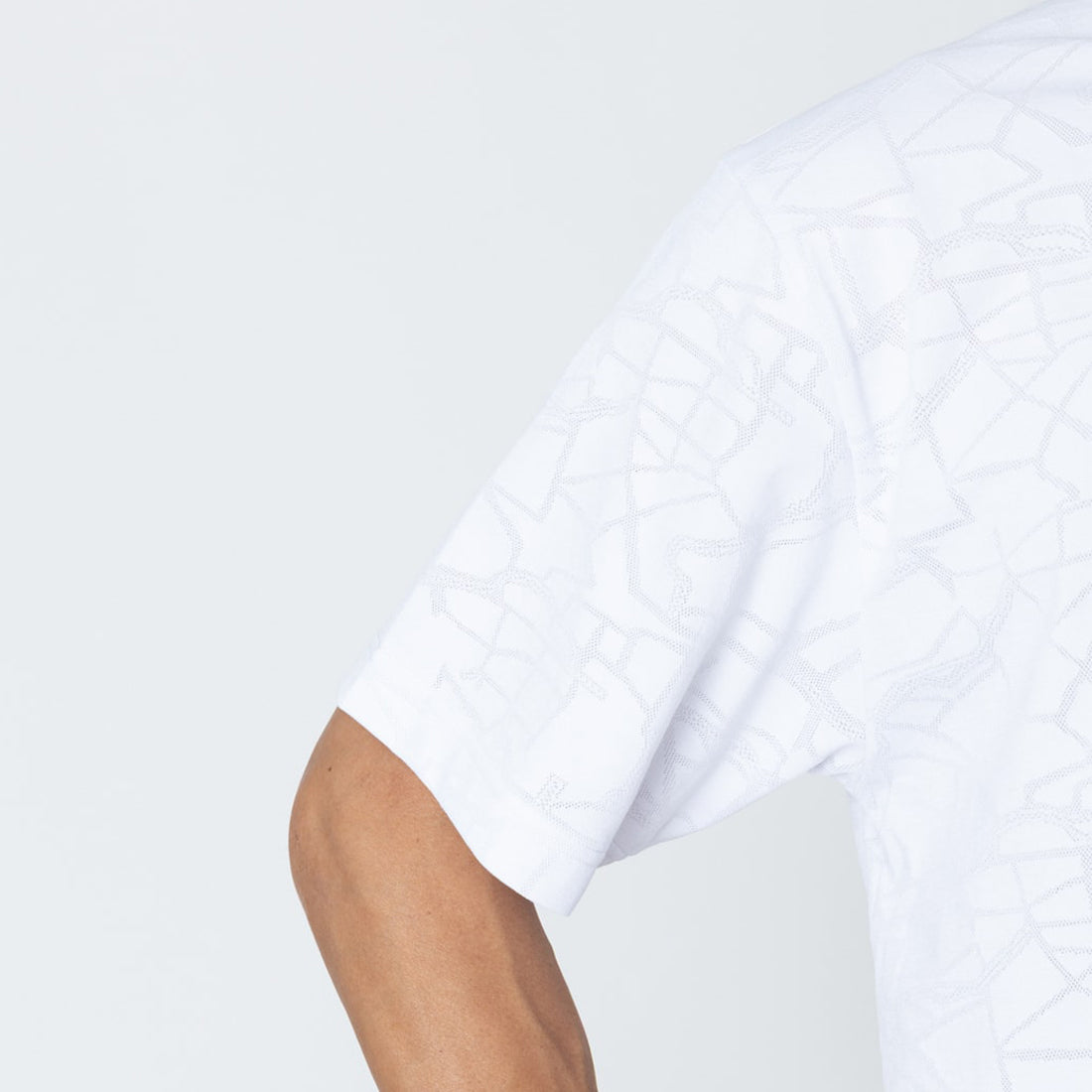 ジャガードメッシュプラTシャツ 26s