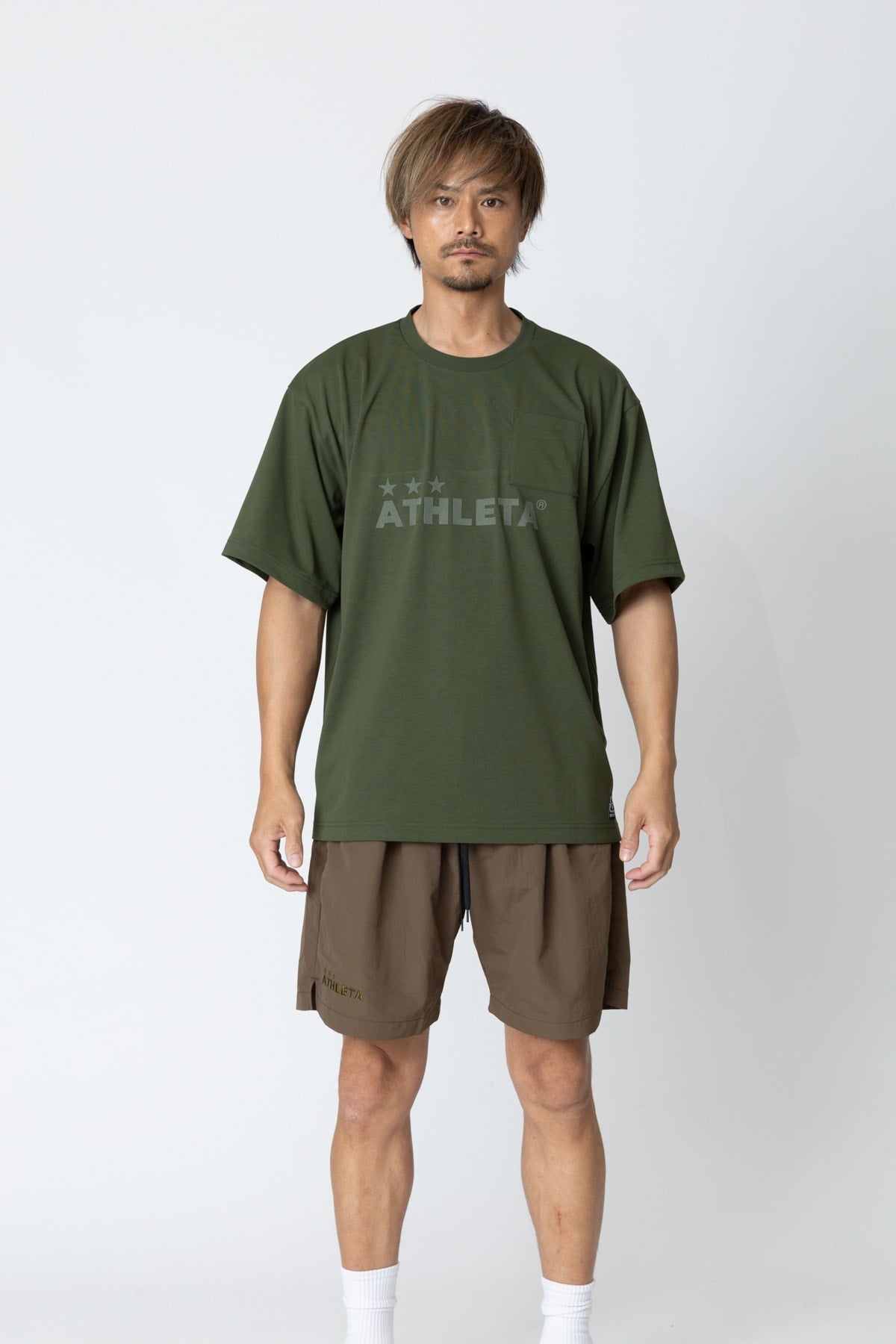 ポケ付きTシャツ 26s