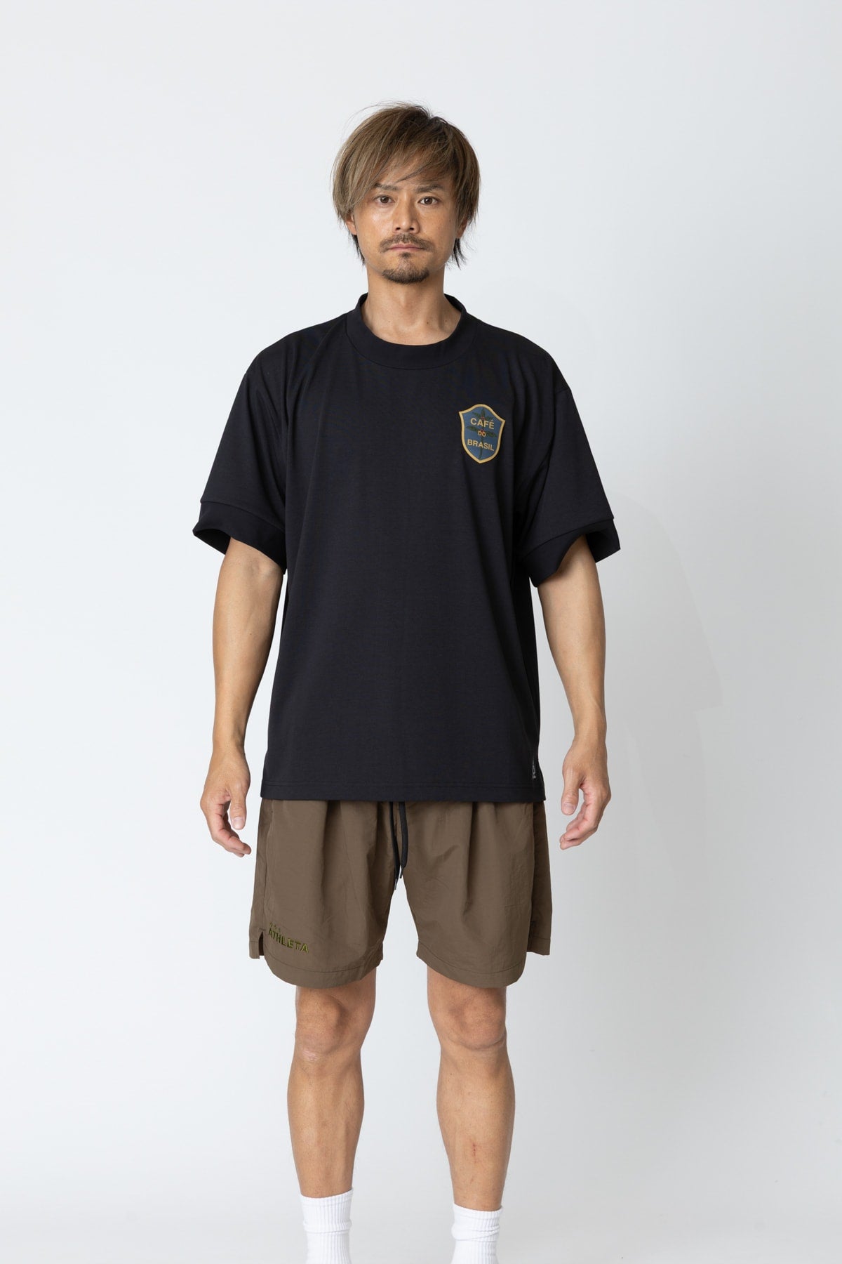 カフェブラワッペンTシャツ 26s