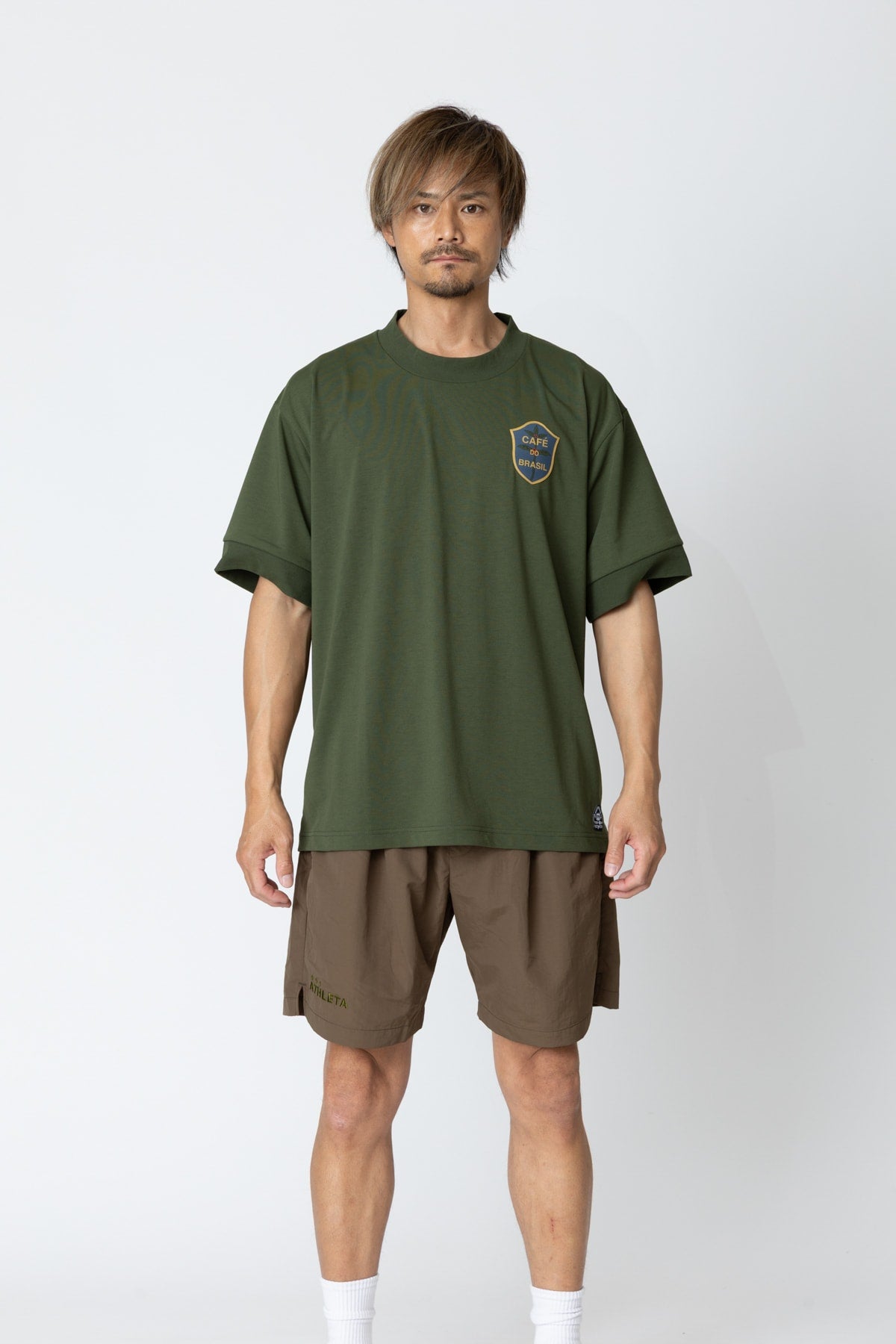 カフェブラワッペンTシャツ 26s