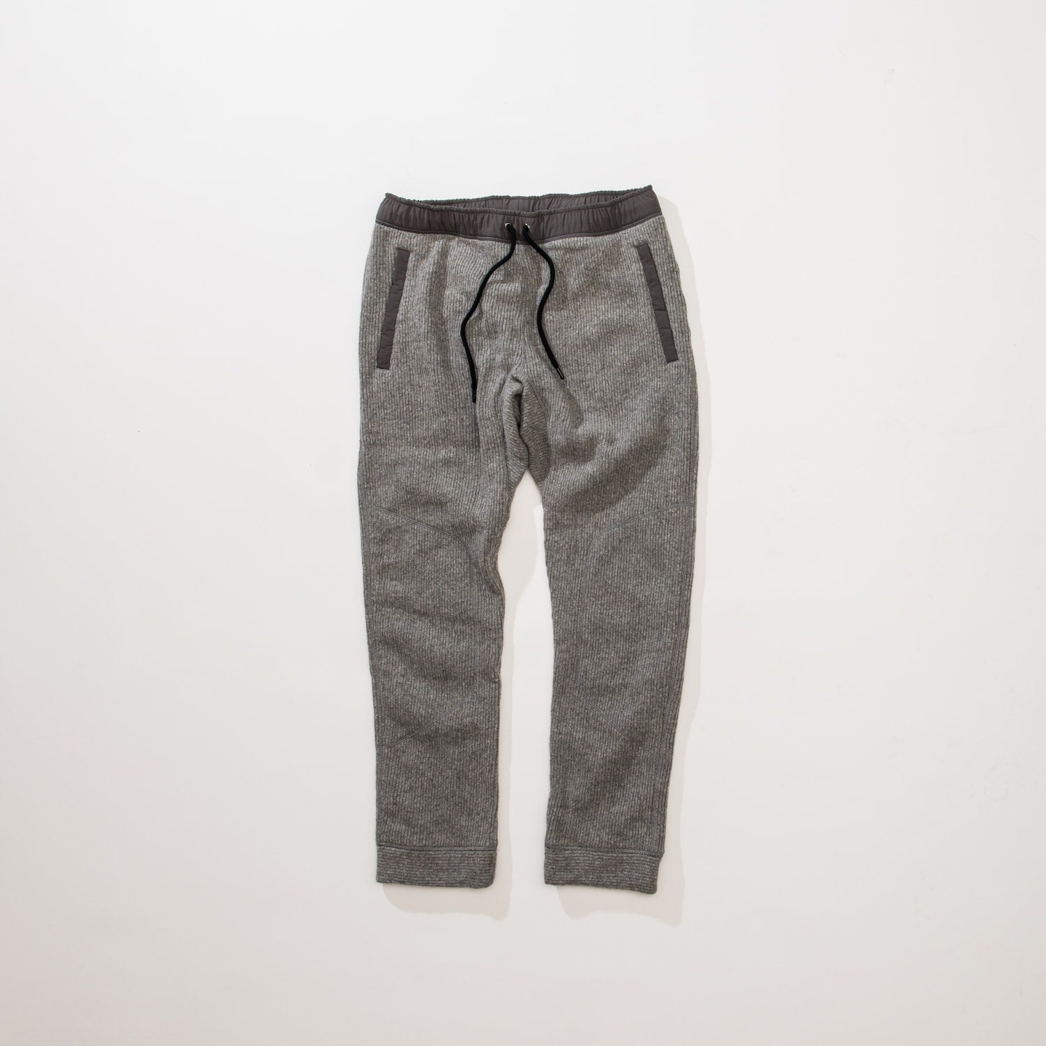 BBR WOOL PIQUE EASY PANTS