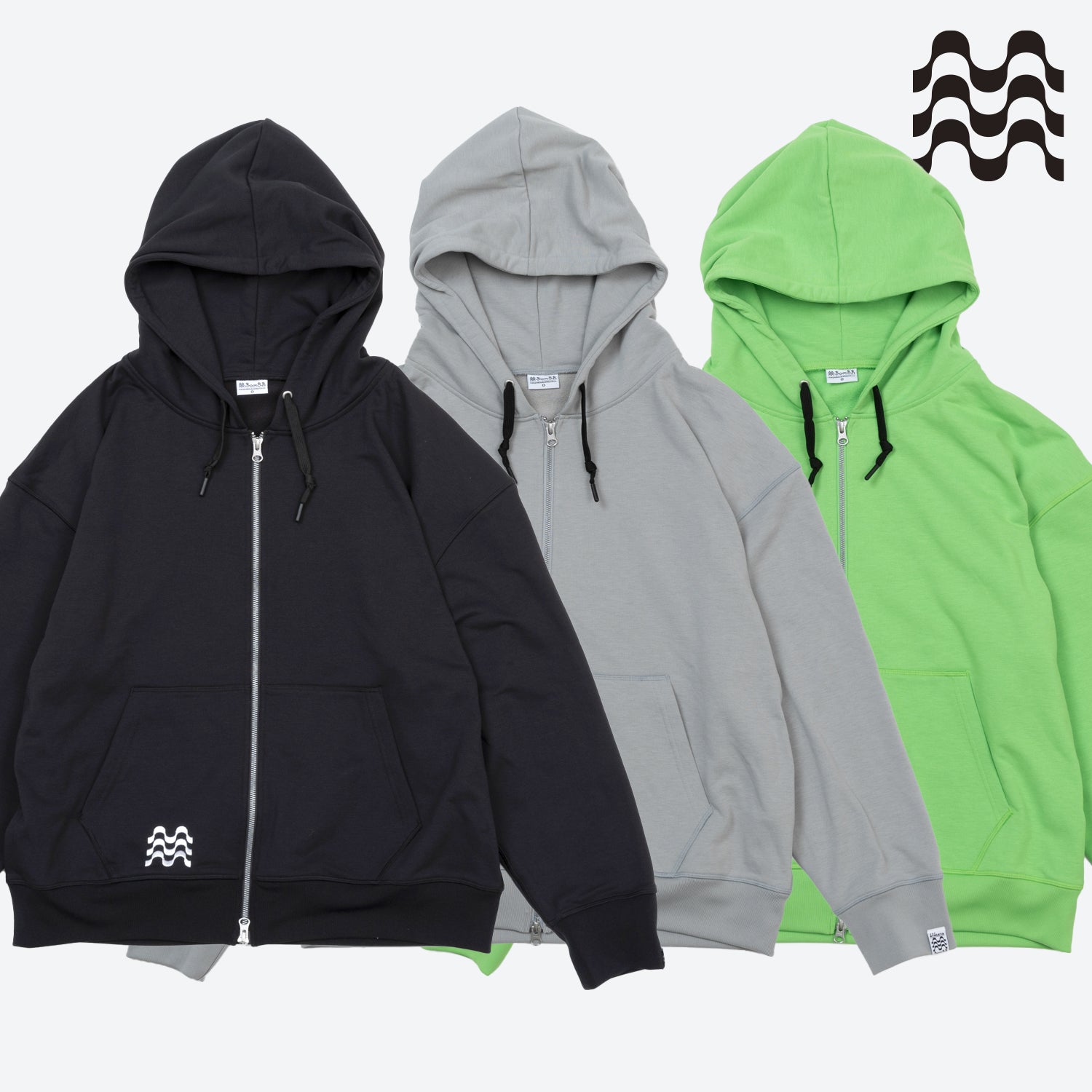 gusta ve　　6／18着 BASICO SWEAT HOODY 26s