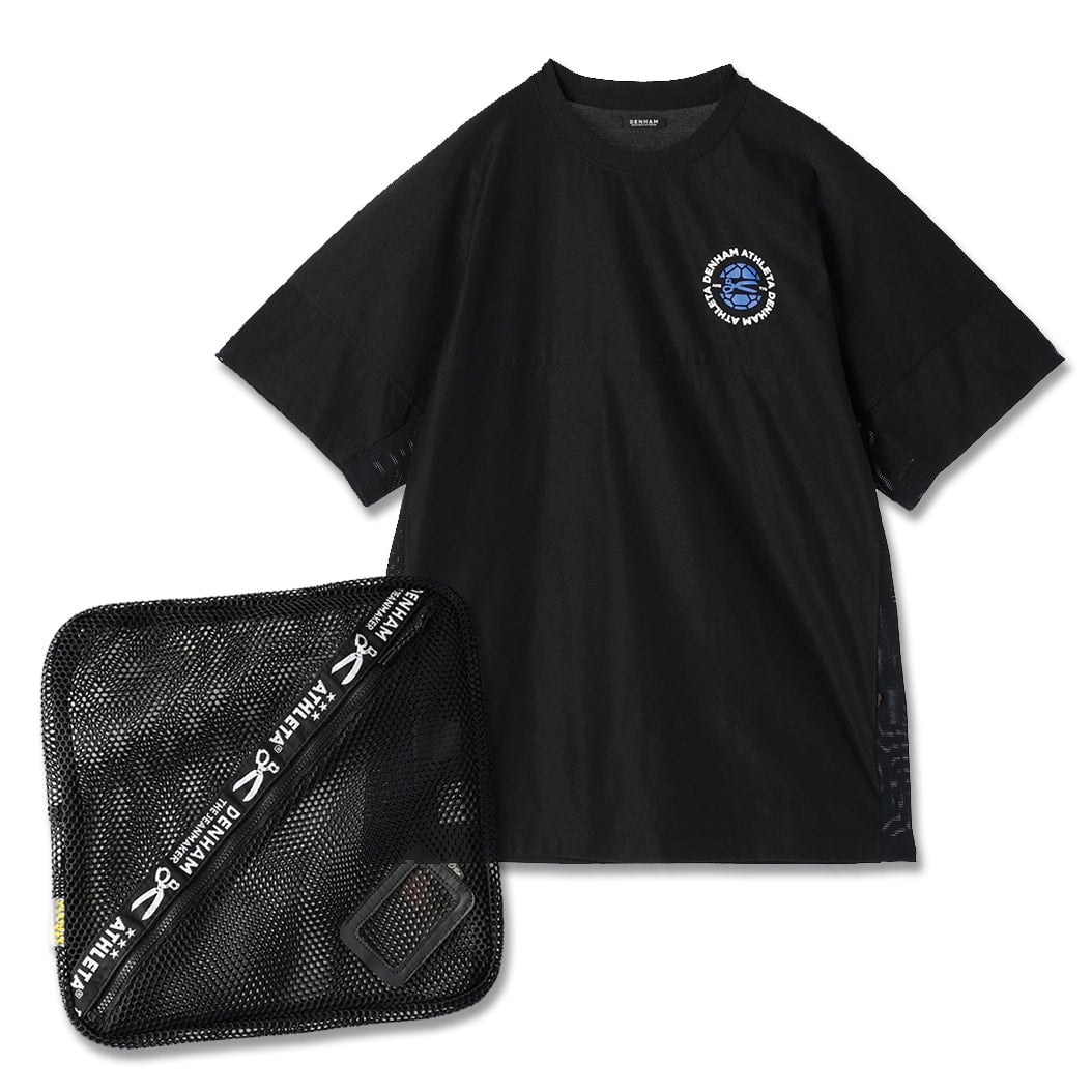 DENHAM X ATHLETA TEE V4 + MESH BAG