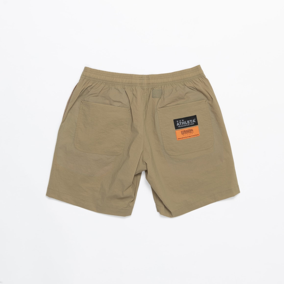UNIVERSAL OVERALLxATHLETA – TBCパッカブルウインドショーツ