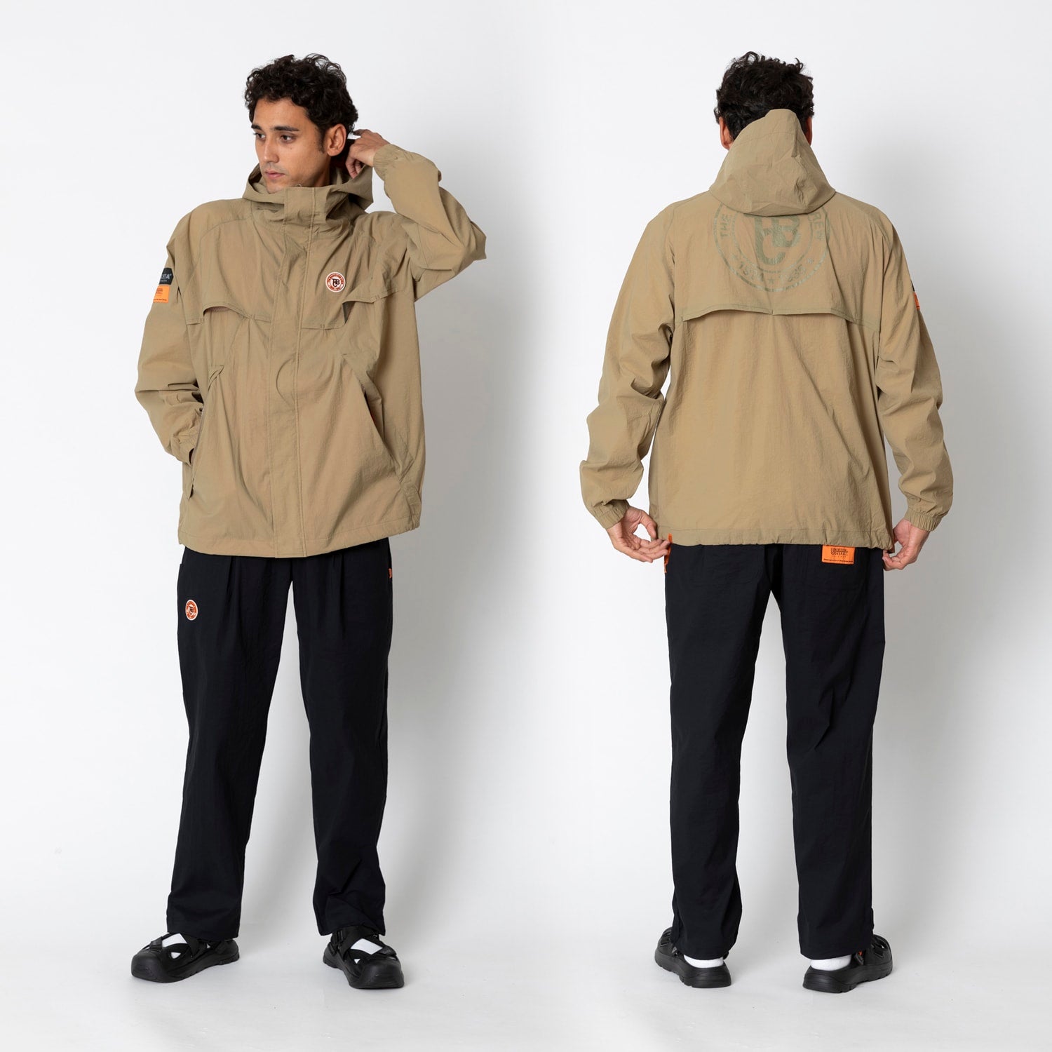 UNIVERSAL OVERALLxATHLETA – TBCウインドZIPパーカー