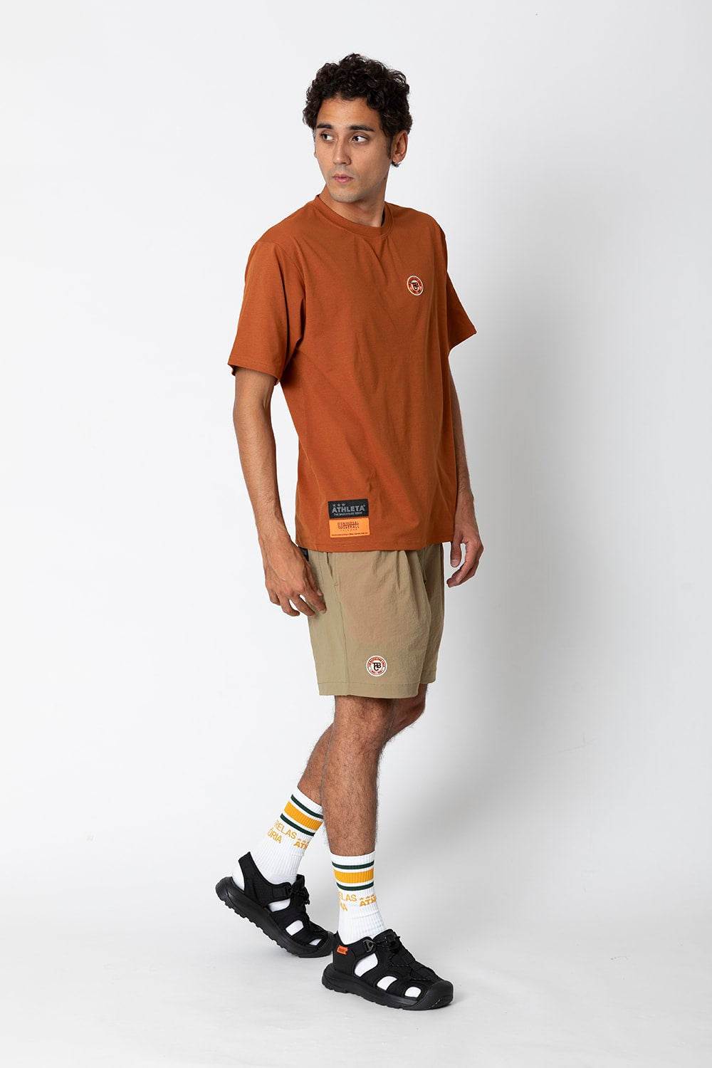 UNIVERSAL OVERALLxATHLETA – TBCパッカブルウインドショーツ