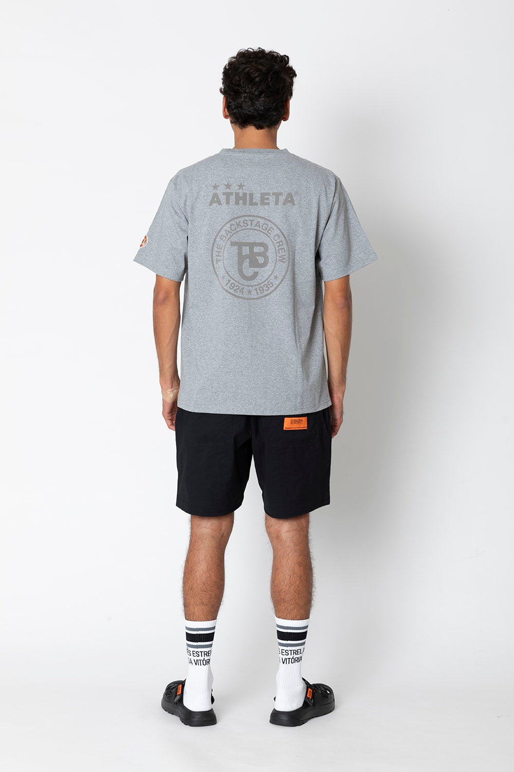 UNIVERSAL OVERALLxATHLETA – TBCブラジルコットンポケットTシャツ