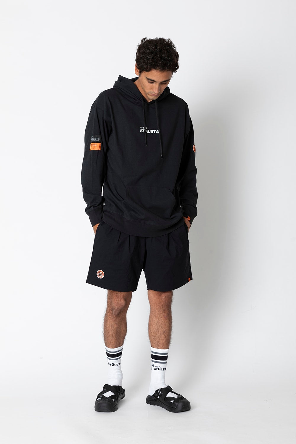 UNIVERSAL OVERALLxATHLETA – TBCブラジルコットンフーディー