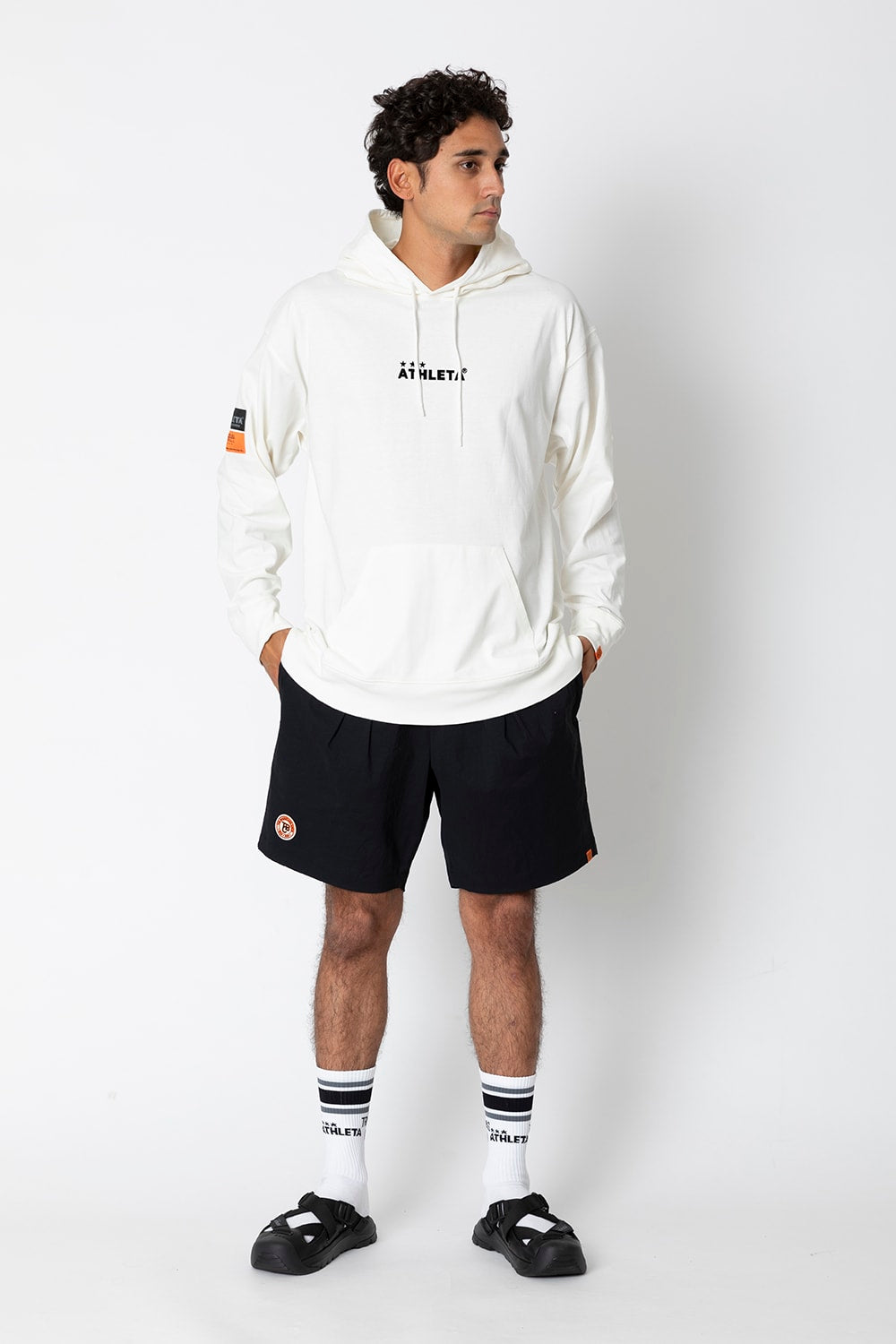 UNIVERSAL OVERALLxATHLETA – TBCパッカブルウインドショーツ