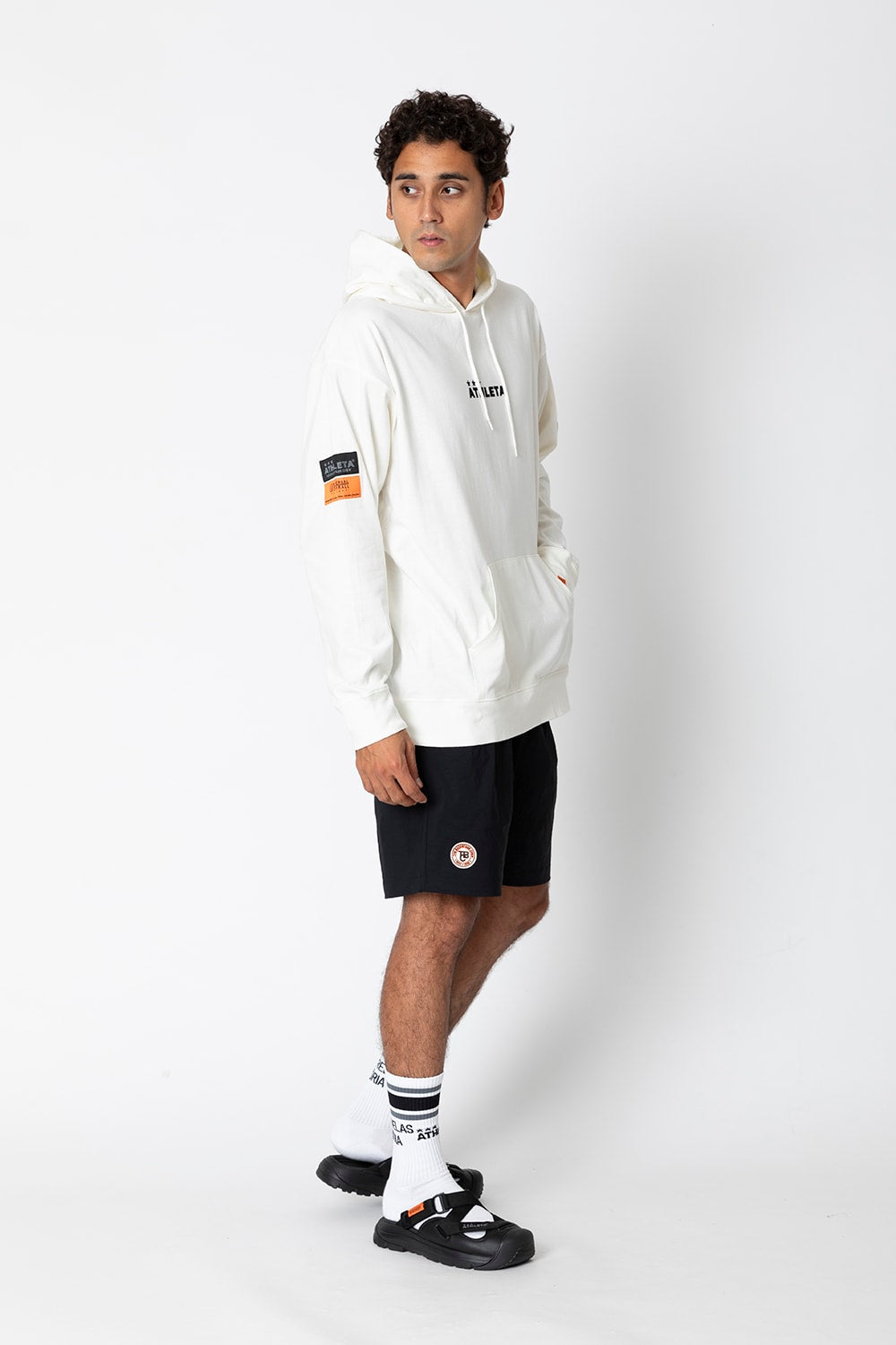 UNIVERSAL OVERALLxATHLETA – TBCパッカブルウインドショーツ