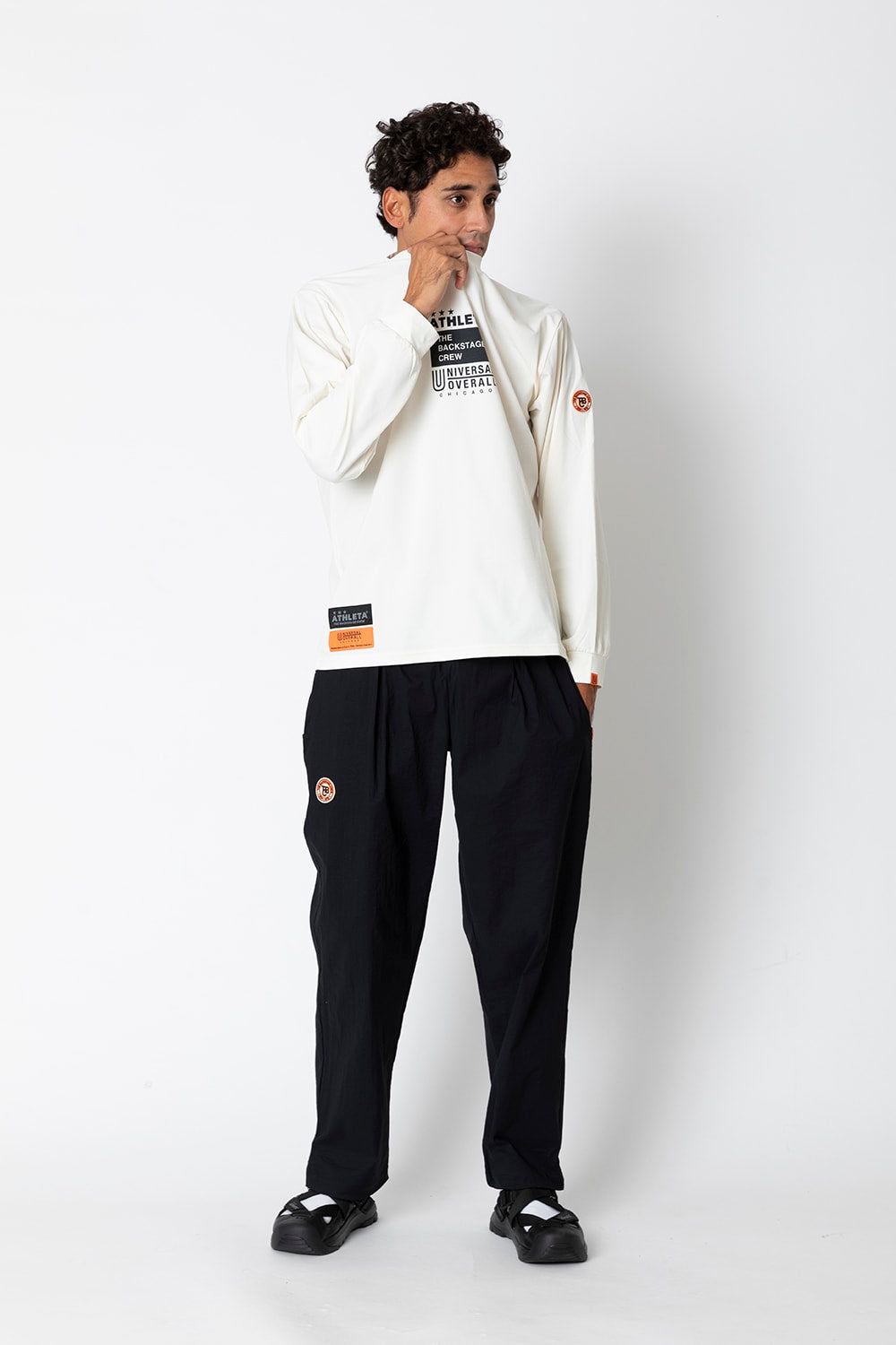 UNIVERSAL OVERALLxATHLETA – TBCパッカブルウインドパンツ