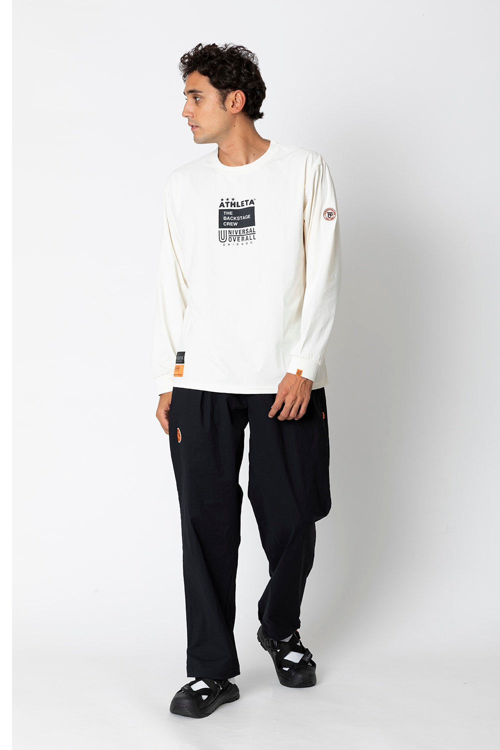 UNIVERSAL OVERALLxATHLETA – TBCパッカブルウインドパンツ