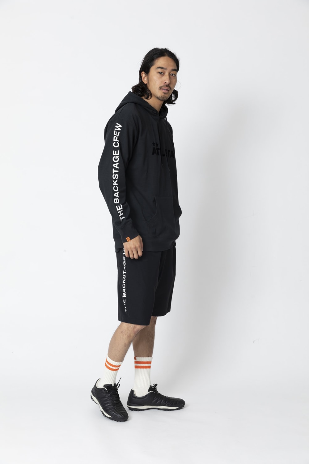 UNIVERSAL OVERALLxATHLETA - PULLOVER HOODIE