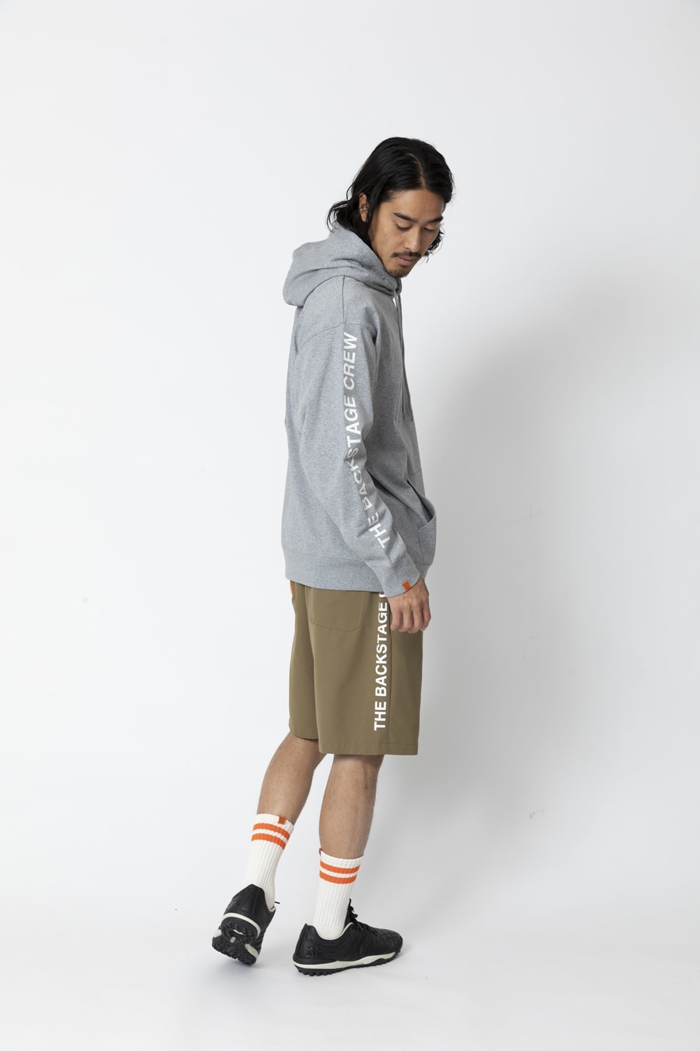 UNIVERSAL OVERALLxATHLETA - PULLOVER HOODIE