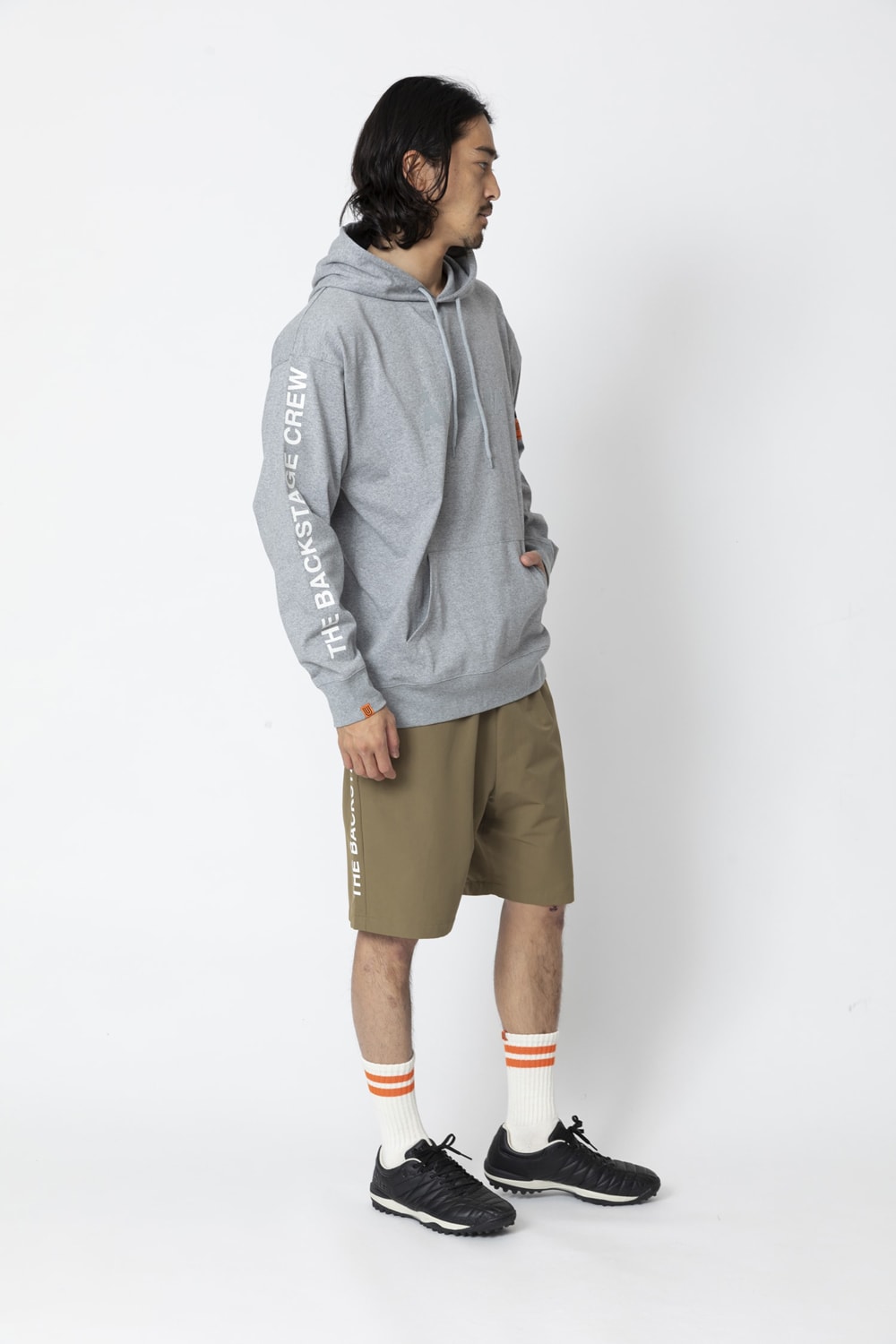 UNIVERSAL OVERALLxATHLETA - PULLOVER HOODIE