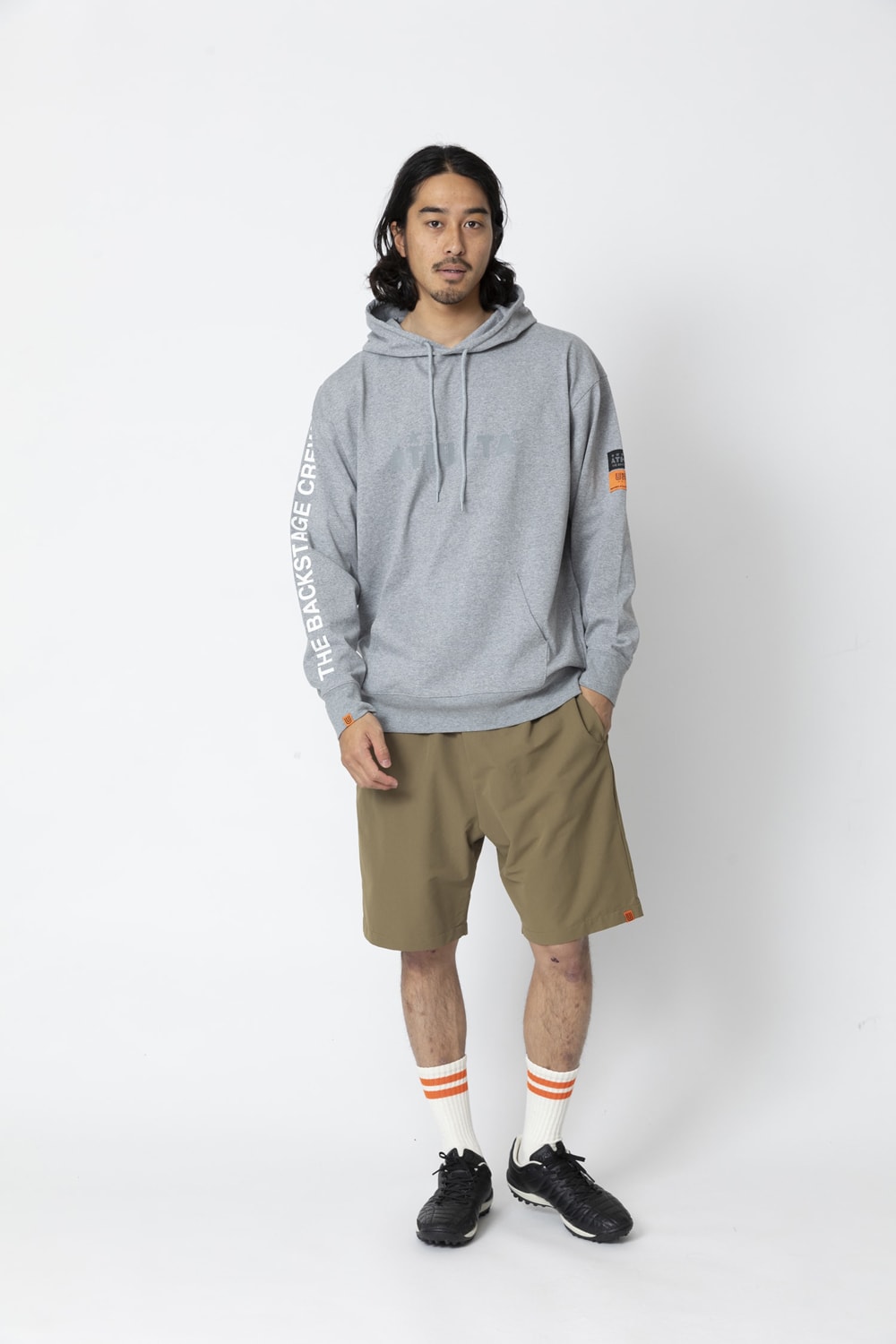 UNIVERSAL OVERALLxATHLETA - PULLOVER HOODIE