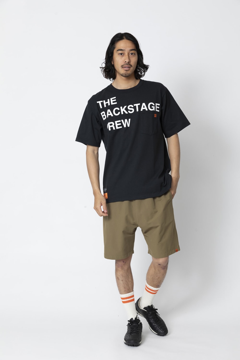 UNIVERSAL OVERALLxATHLETA - POCKET T-SHIRT