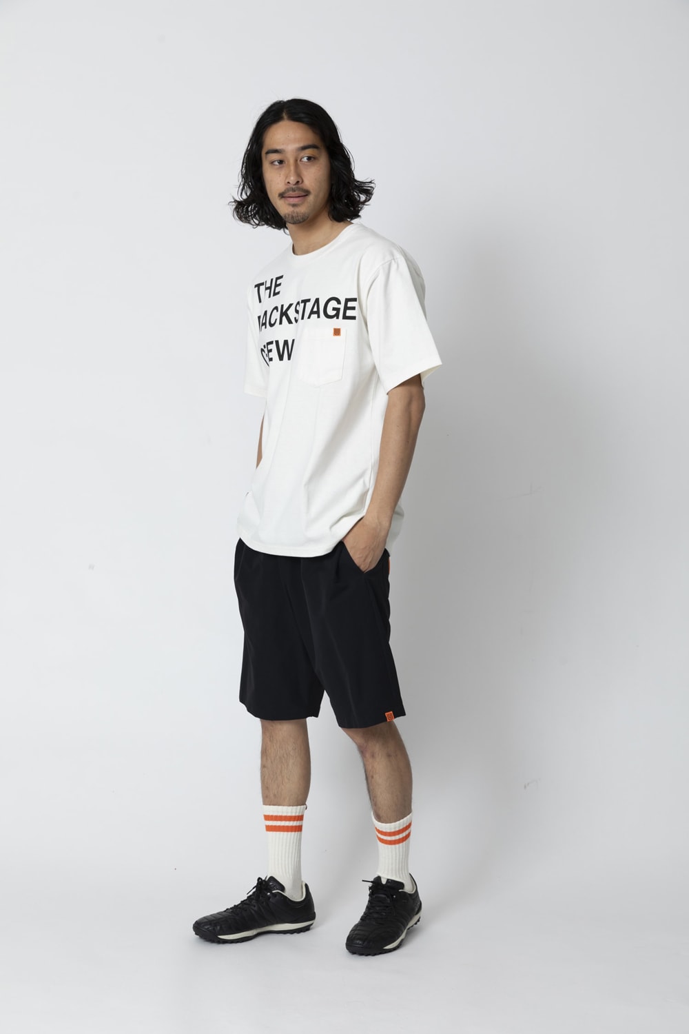 UNIVERSAL OVERALLxATHLETA - POCKET T-SHIRT