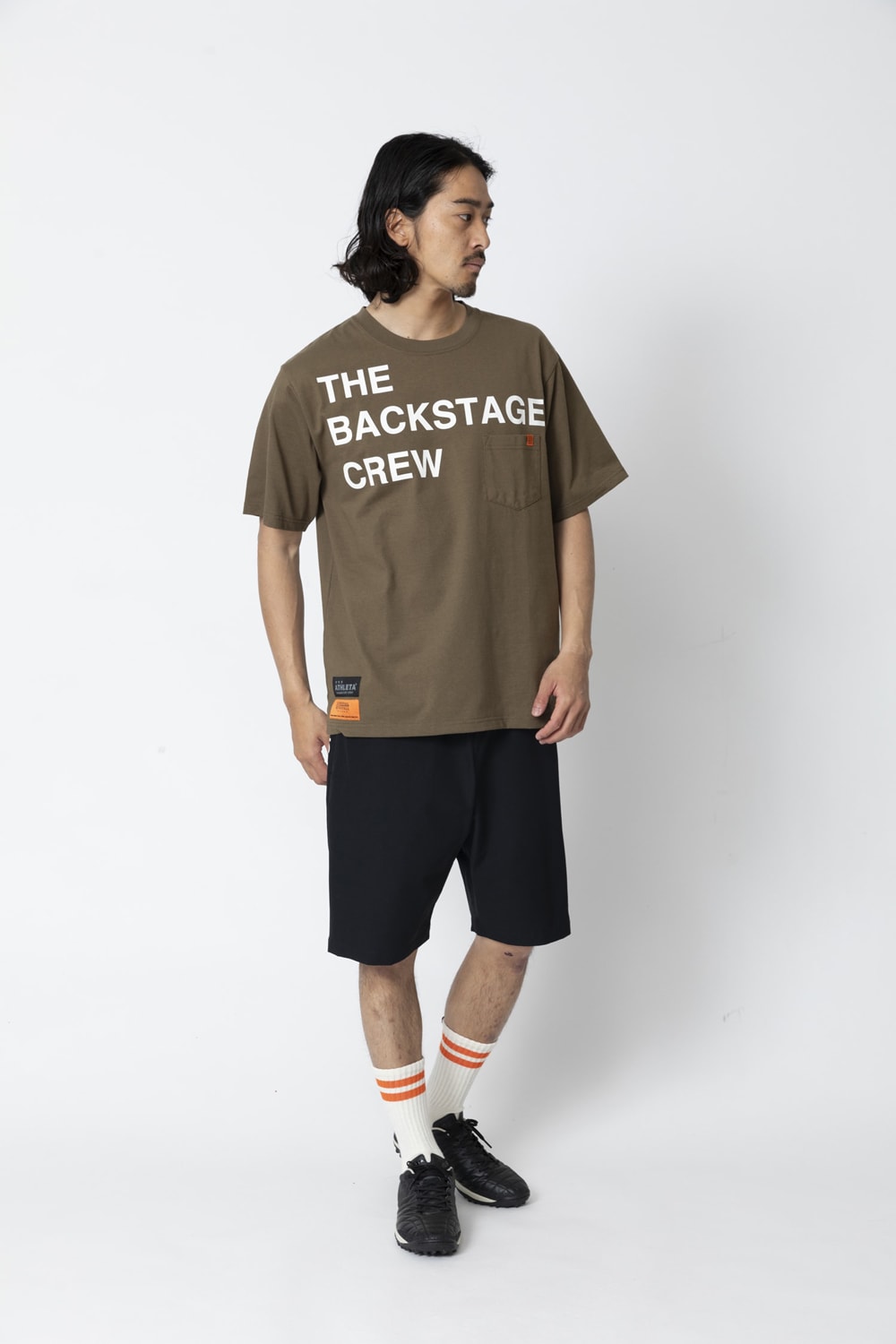 UNIVERSAL OVERALLxATHLETA - POCKET T-SHIRT