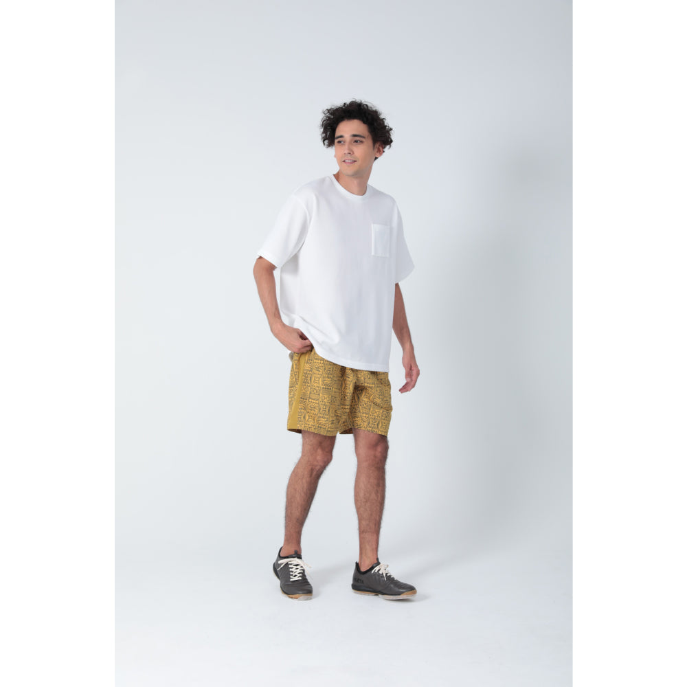 ポケ付きワイドTシャツ