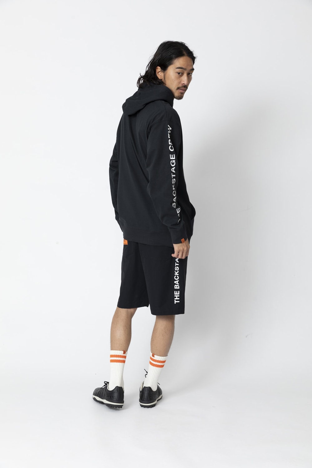 UNIVERSAL OVERALLxATHLETA - PULLOVER HOODIE