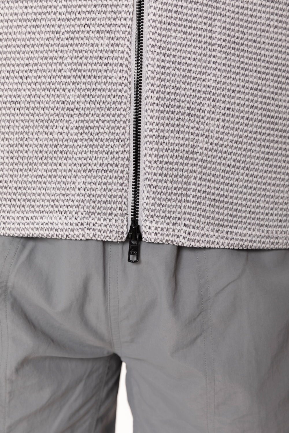 LOW GUAGE TECHNO KNIT JACKET