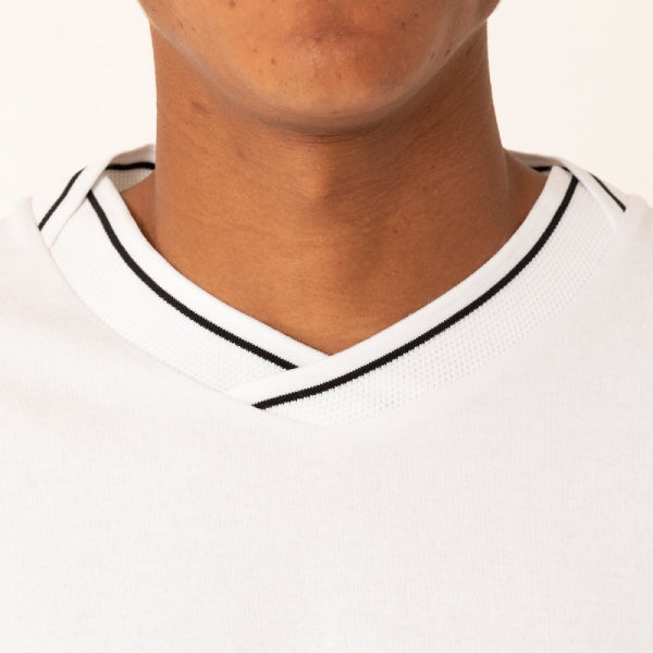 ラインリブTシャツ