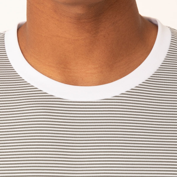 ボーダープラTシャツ