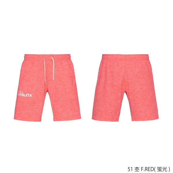 カラー杢スウェットハーフパンツ【Jr】