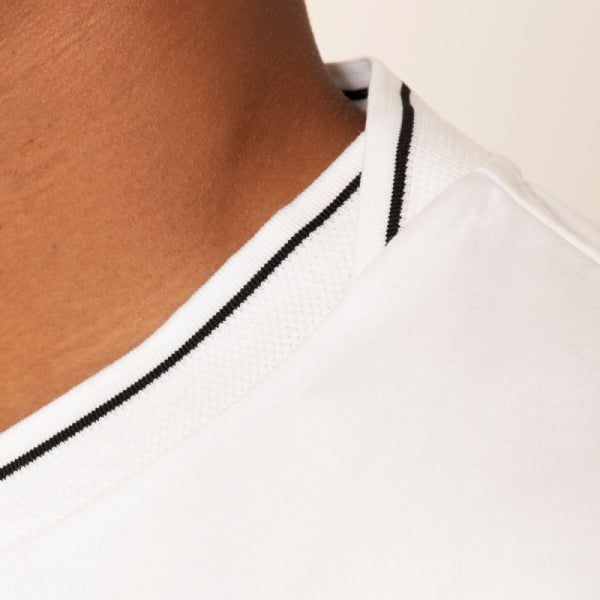 ラインリブTシャツ