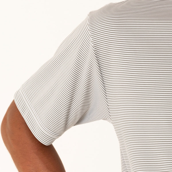 ボーダープラTシャツ