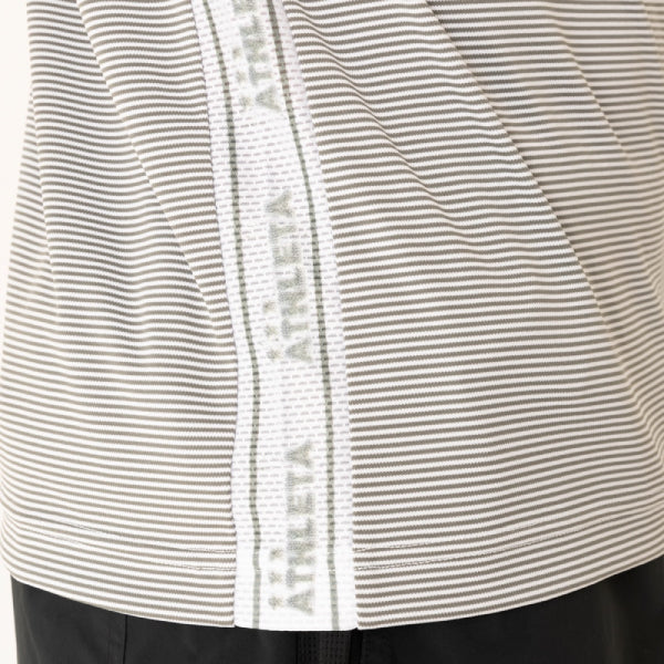 ボーダープラTシャツ