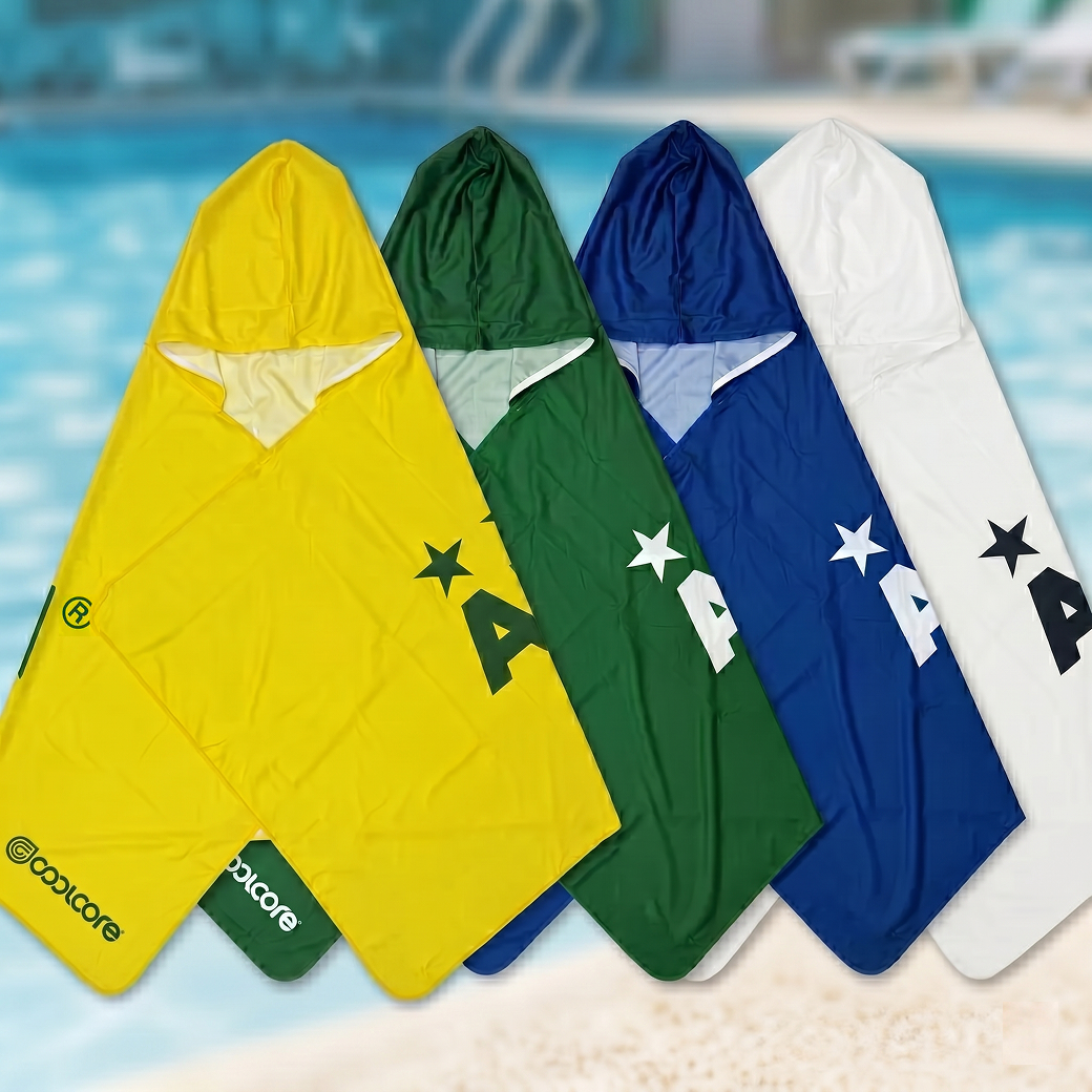 冷感ポンチョ（COOLCORE）新発売！大人気のアイテムが今年も登場