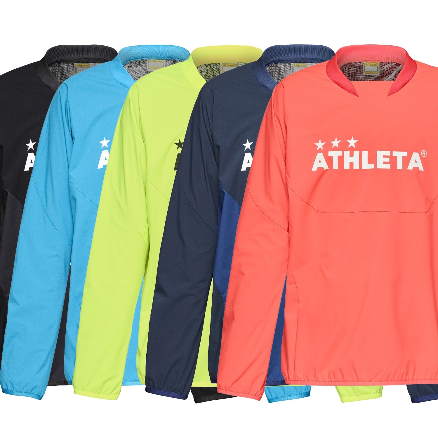 美品】140 ATHLETA すばらしい ハイネック ピステ アスレタ サッカー