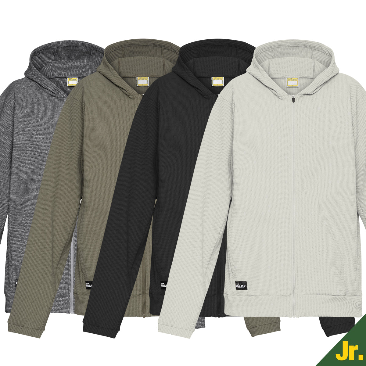 テックワッフルZIPパーカー(Jr.) 26f