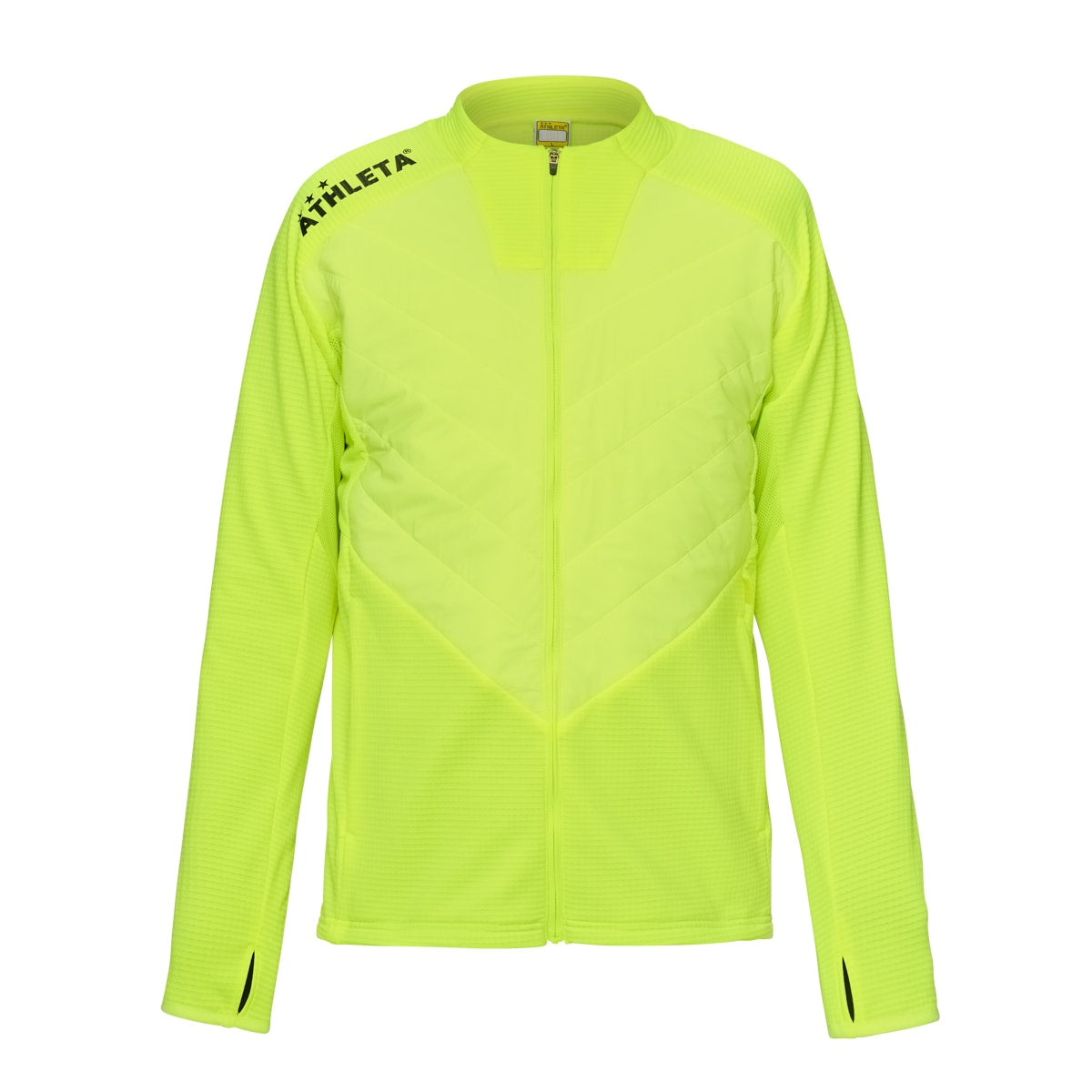 グリッド起毛パディングTRジャケット25f