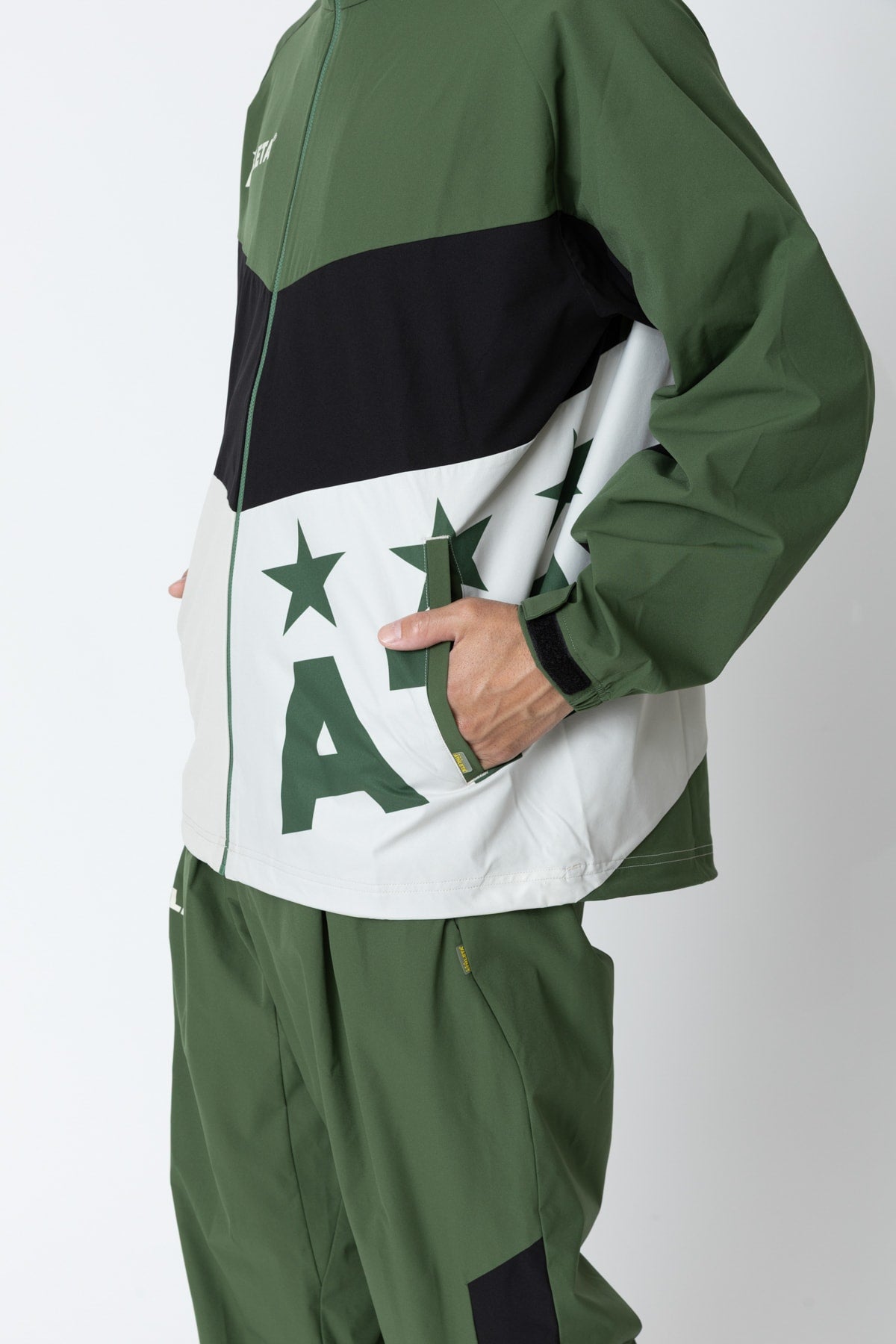 カラーブロックTRジャケット 26s