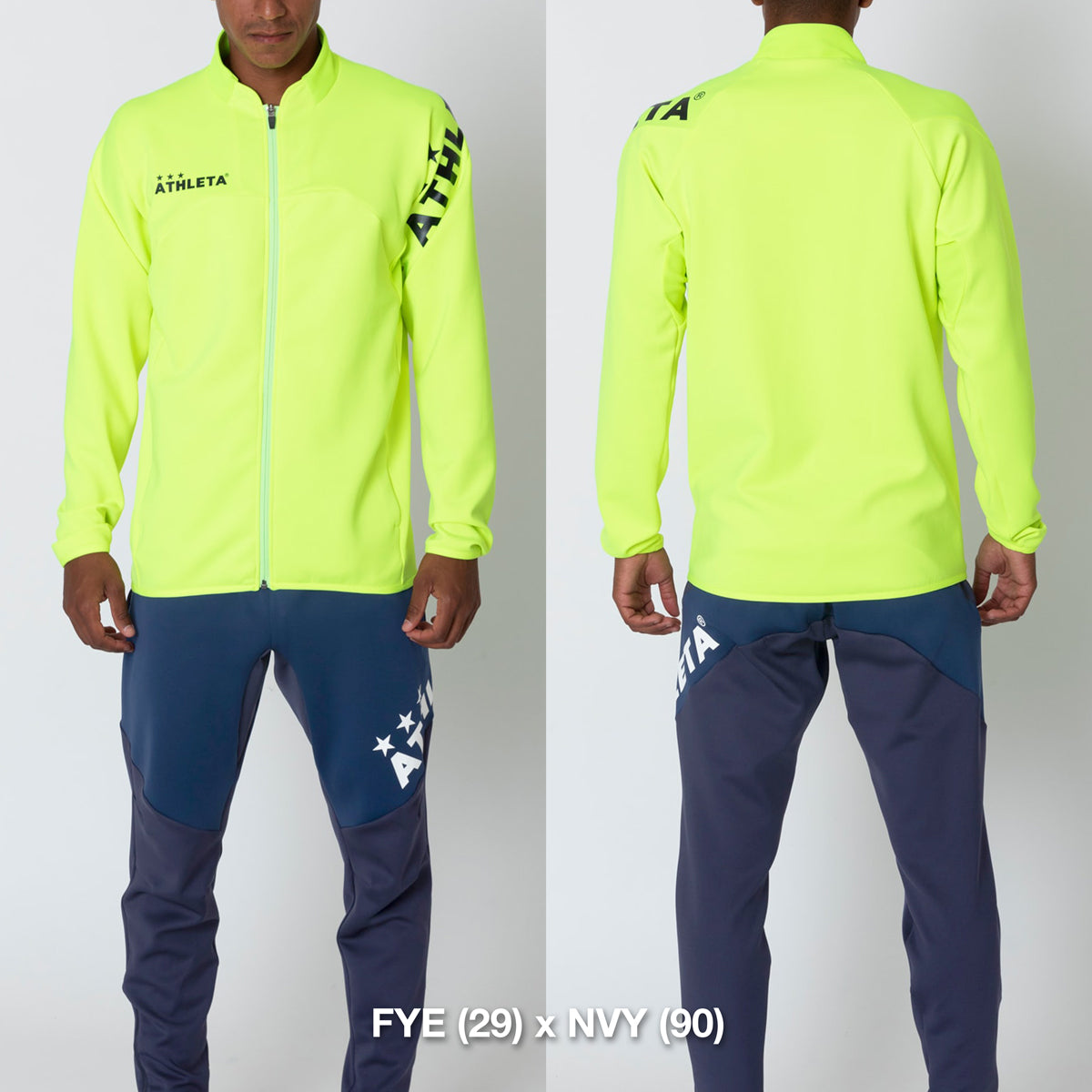【QuickSeries】チーム対応ジャージジャケット (Jr) ジャージロングパンツ(Jr) 上下セット（パンツ：NAVY）