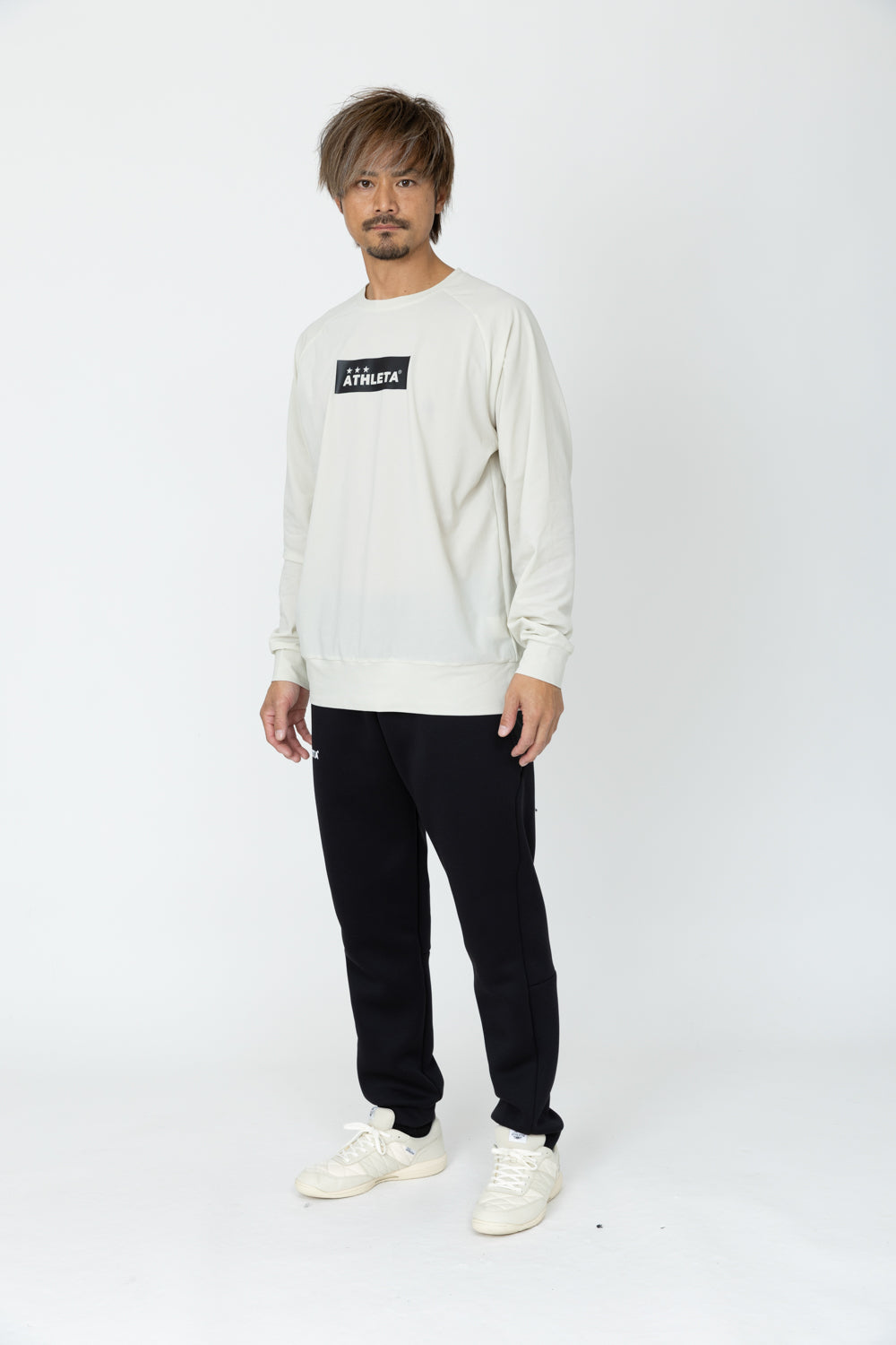 BOXロゴクルーシャツ 26f